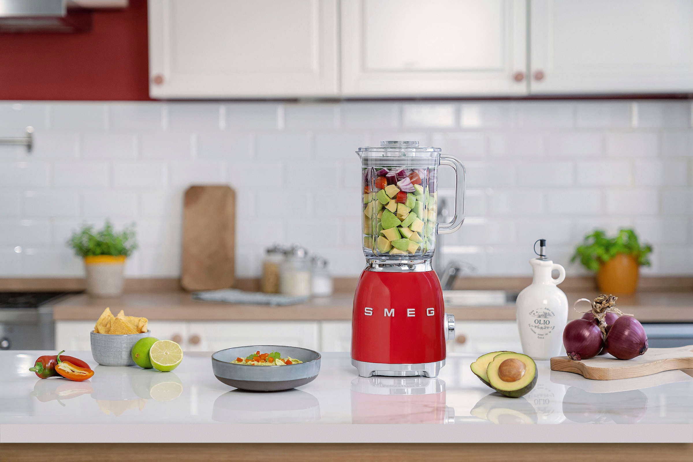 Smeg Standmixer »BLF03RDEU«, 800 W