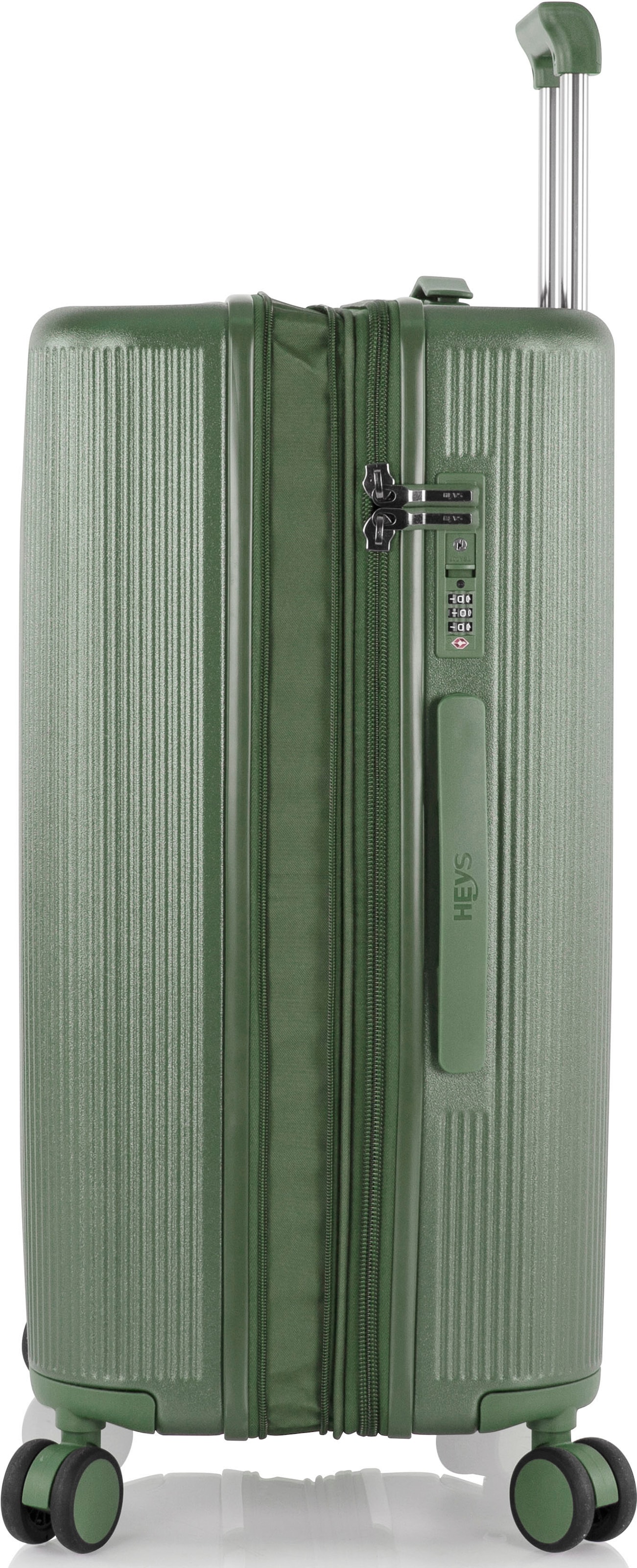 Heys Hartschalen-Trolley »Earthtone, verschiedene Größen und Farben« 76 l 4 Rollen Heys  Reisegepäck TSA Schloss Volumenerweiterung