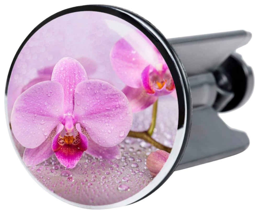 Sanilo Badaccessoire-Set »Blooming«, (Komplett-Set, 3 tlg.), bestehend aus WC-Sitz, Badteppich und Waschbeckenstöpsel