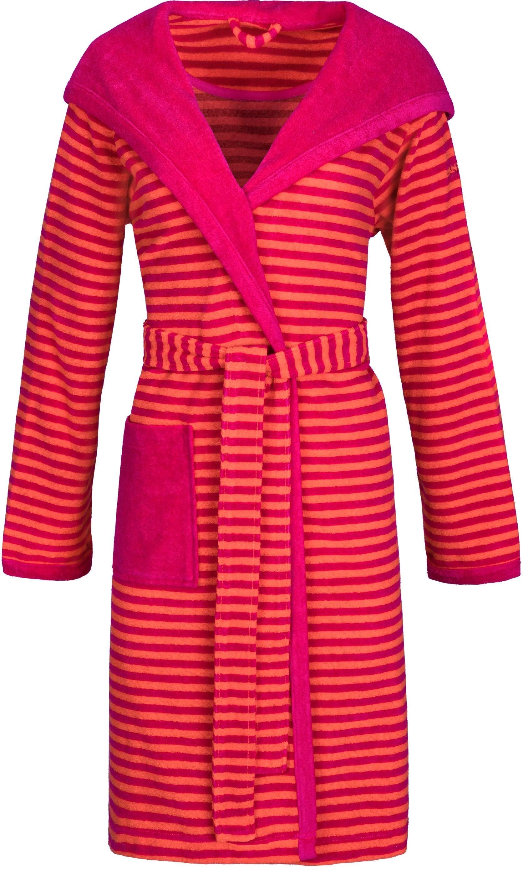 Esprit Damenbademantel kaufen mit »Striped Hoody«, Kapuze, (1 gestreift St., mit bei Gürtel), OTTO