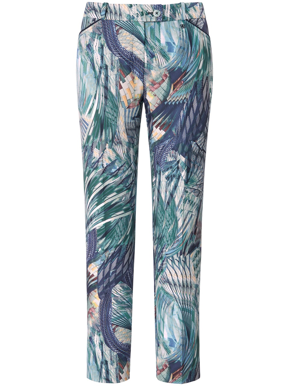 Basler Stoffhose, mit Allover-Print