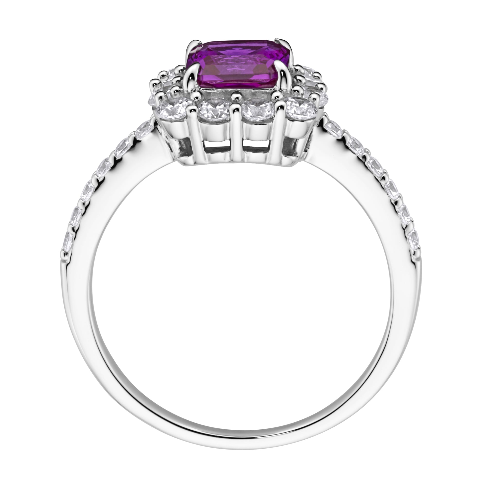 GIORGIO MARTELLO MILANO Silberring »Ring Ziersteine, Zirkonia weiß, Silber 925«