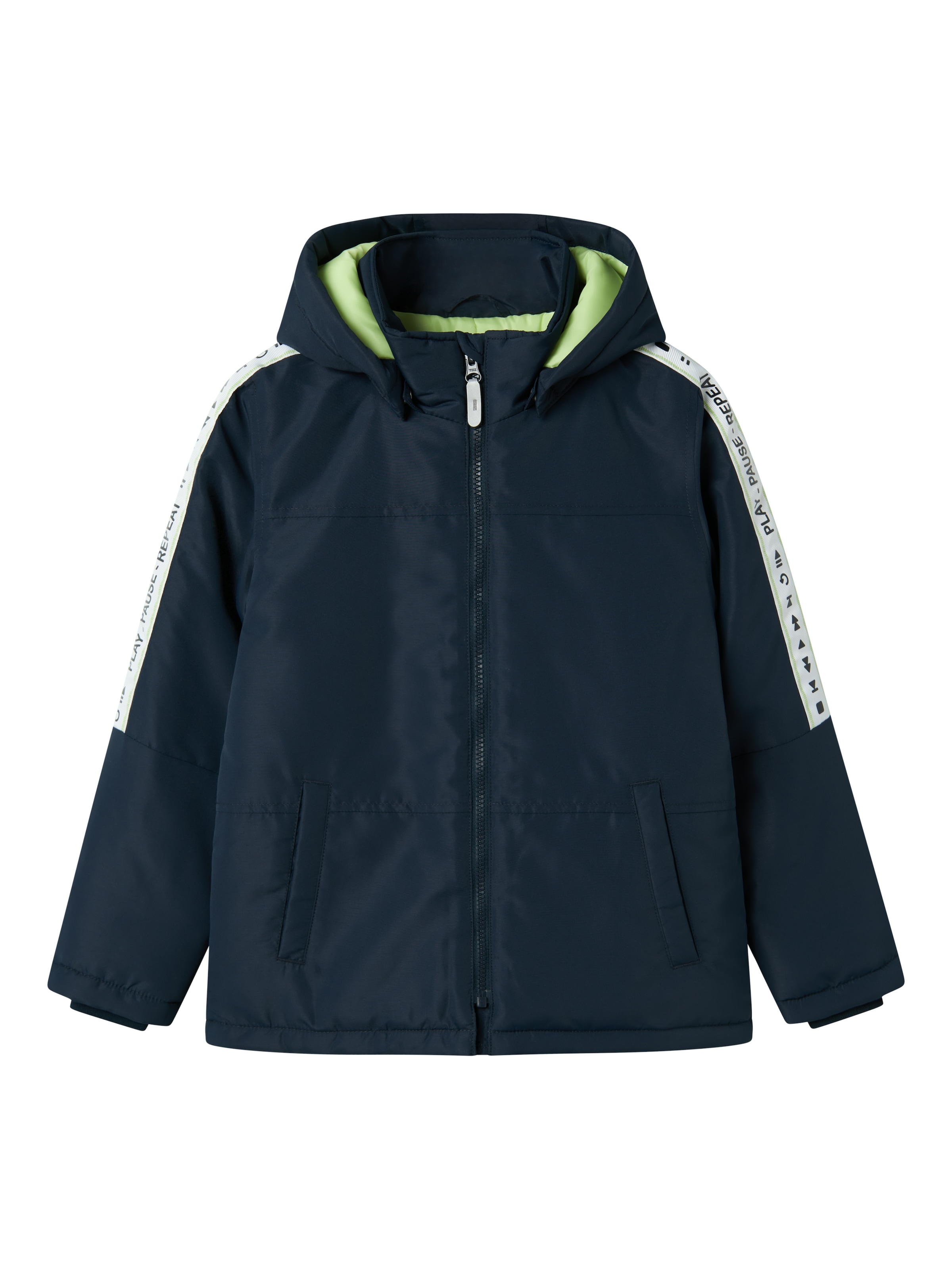 Outdoorjacke »NKMMAX JACKET SPORTY1«, mit Kapuze, mit dekorativen, reflektierenden...