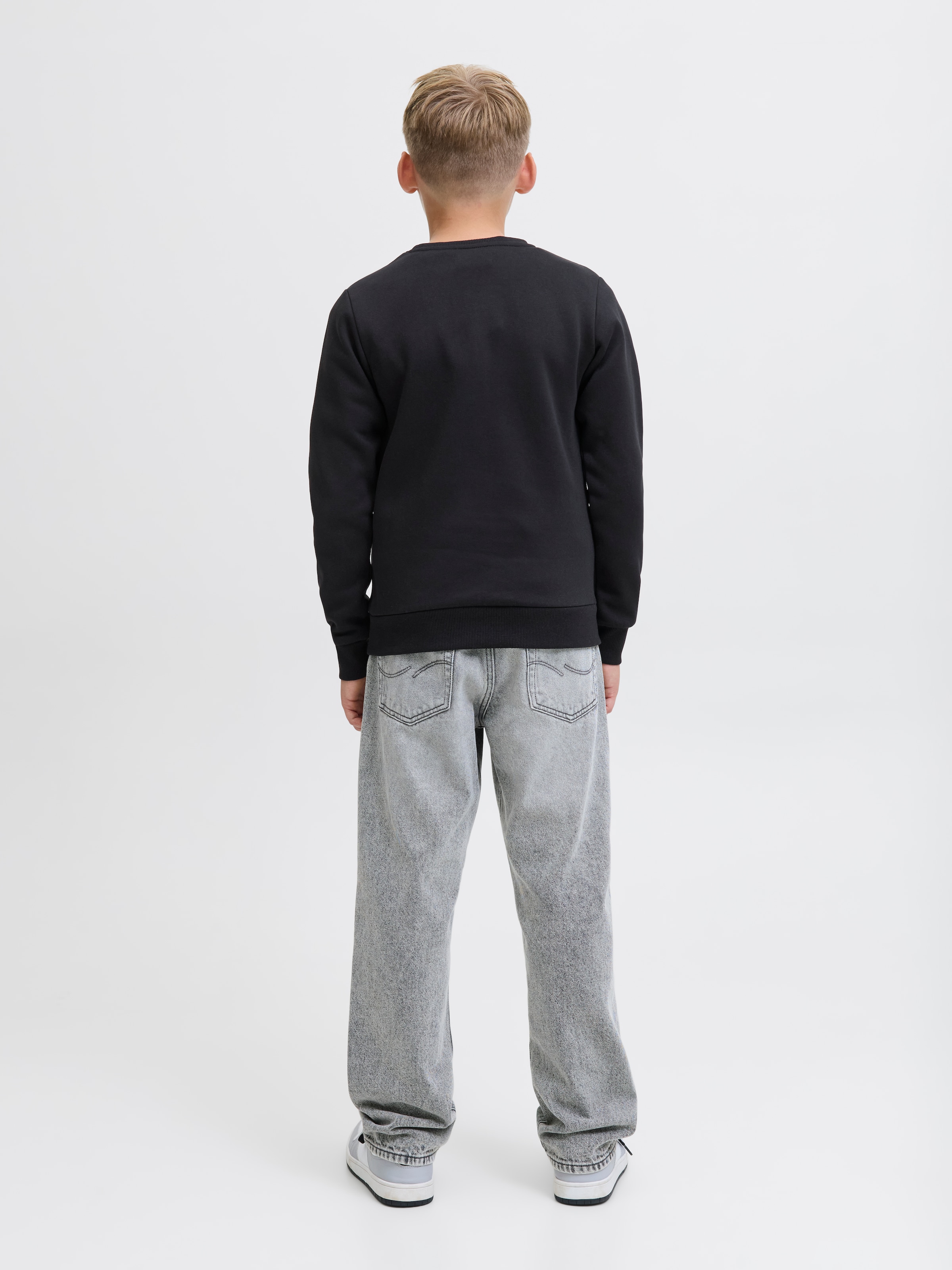 Jack & Jones Junior Sweatshirt »JJMAKOTO mit Print und pflegeleichtem Material«, bedruckt, modisch, regular fit, Sweatware, Rundhals
