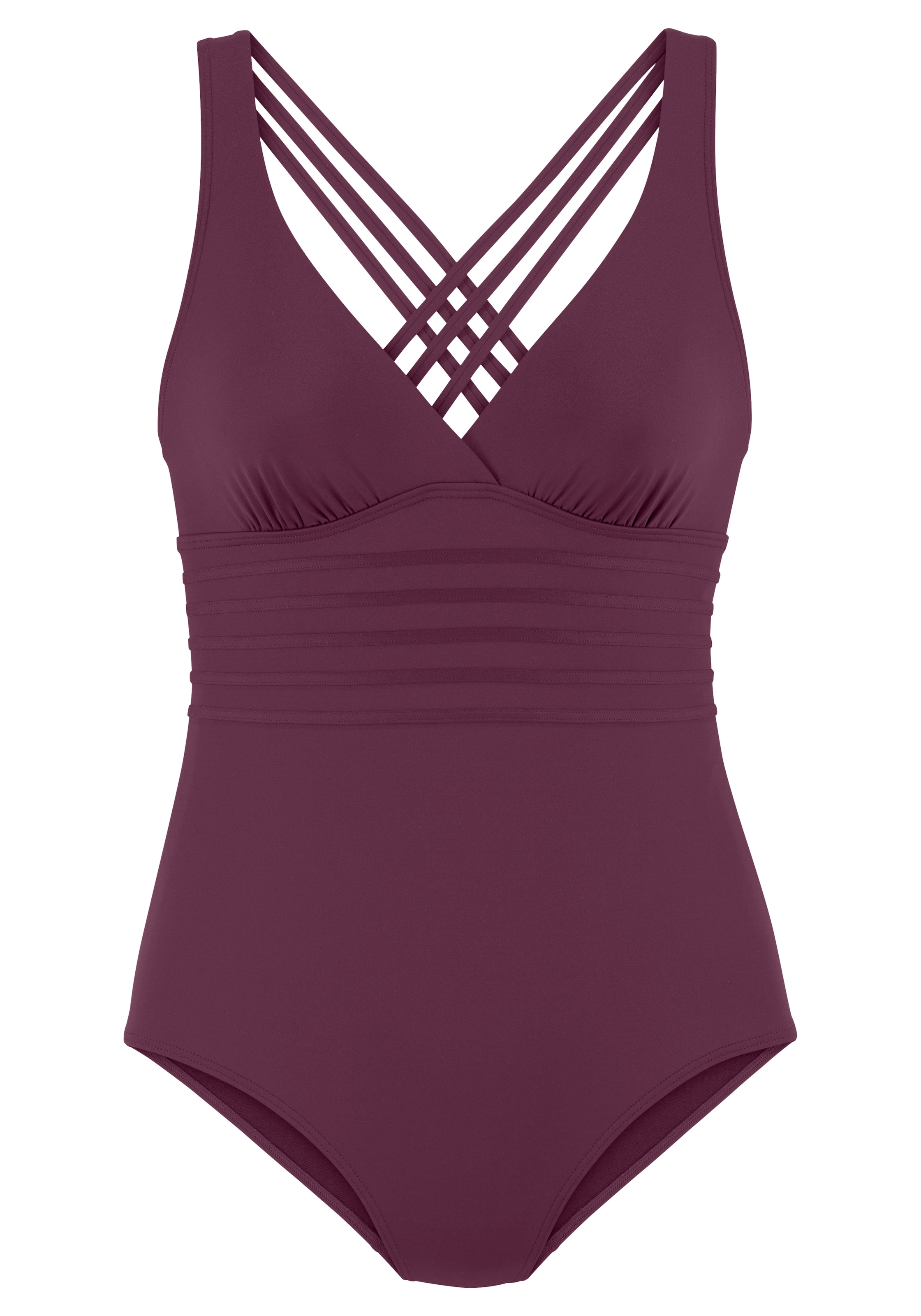 LASCANA Badeanzug mit toller Rückenlösung und Shaping-Effekt