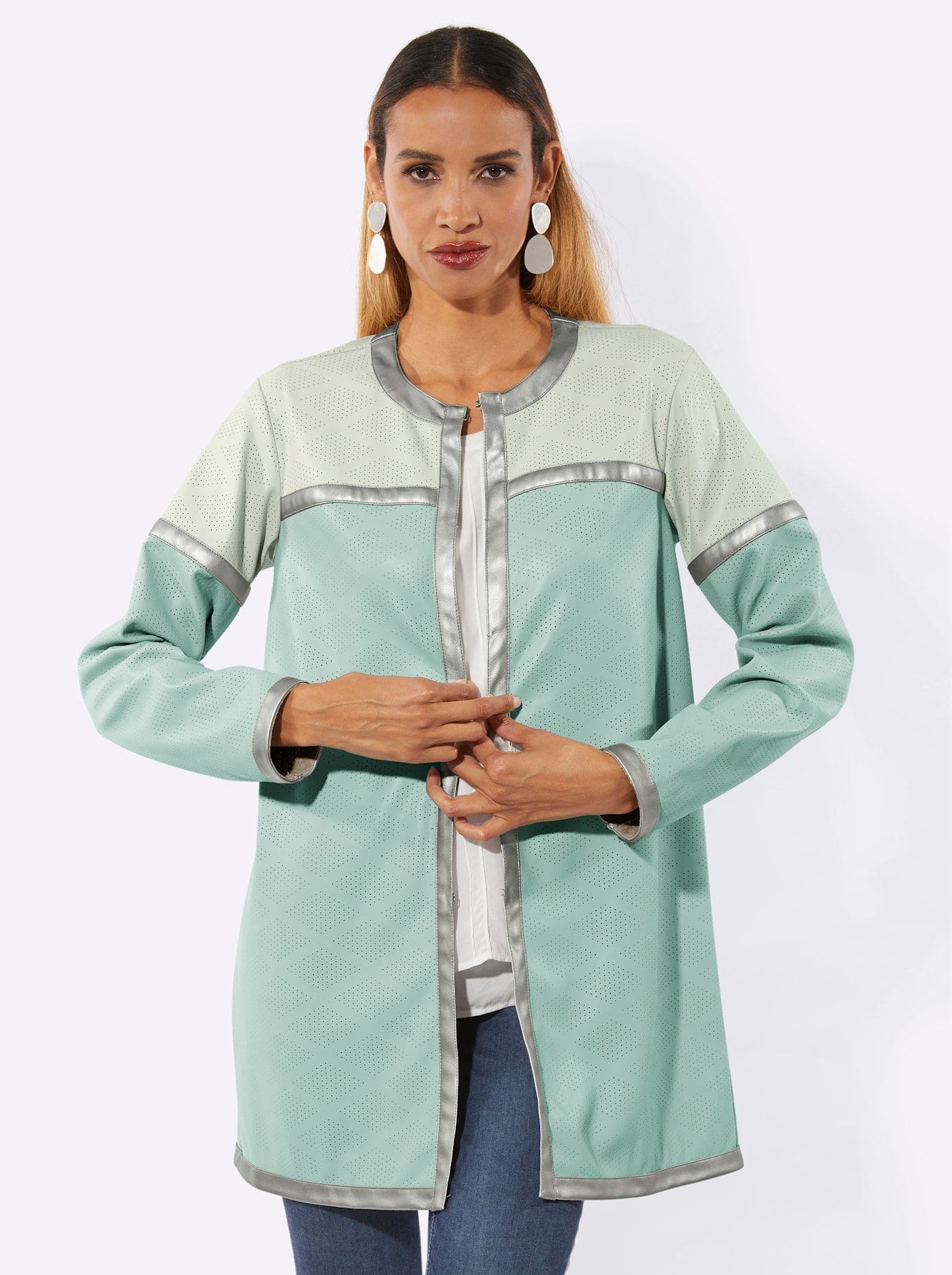 Mainpol Lederimitat-Blazer »Lederimitat-Blazer«