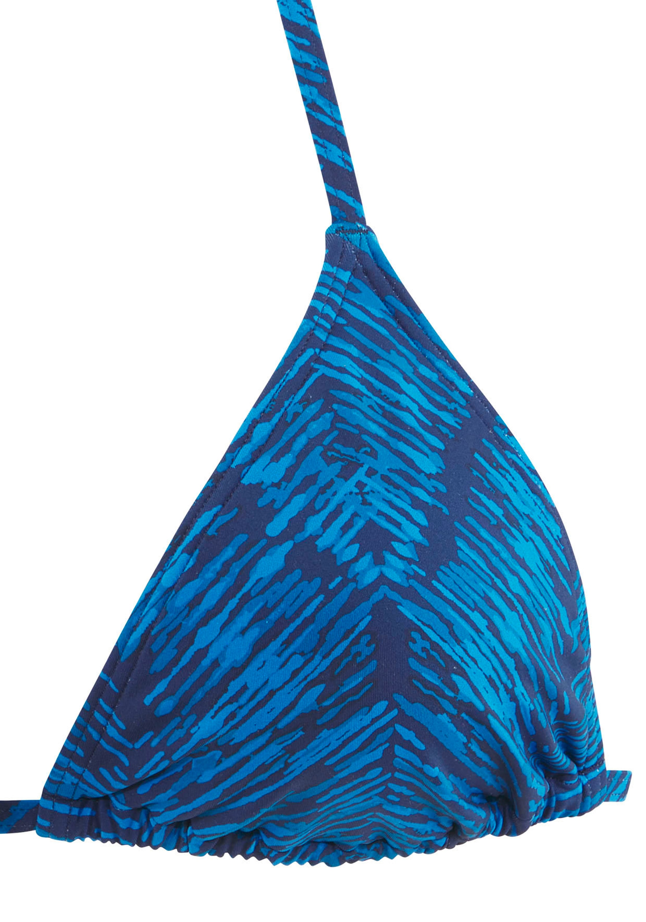 JETTE Triangel-Bikini-Top »Floretta«, in Ton in Ton-Harmonie