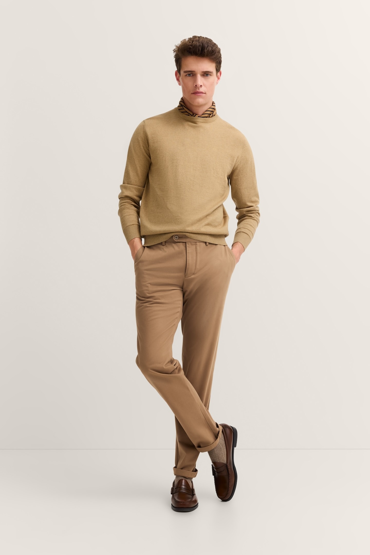 bugatti Chinohose »Modern Fit«, mit Luxury Power Stretch