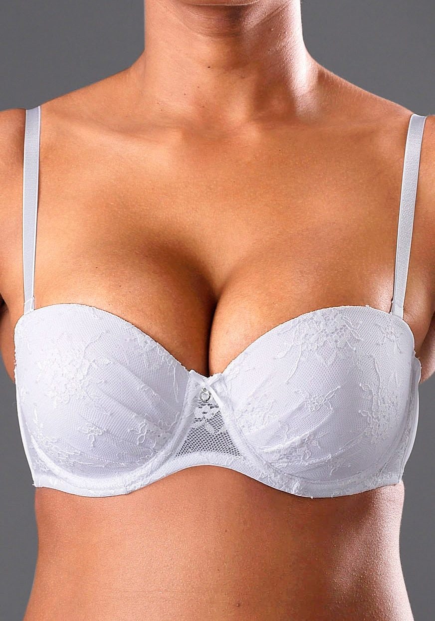 LASCANA Push-up-BH »Chelina«, mit abnehmbaren, normalen und transparenten  Trägern, Dessous bei OTTO