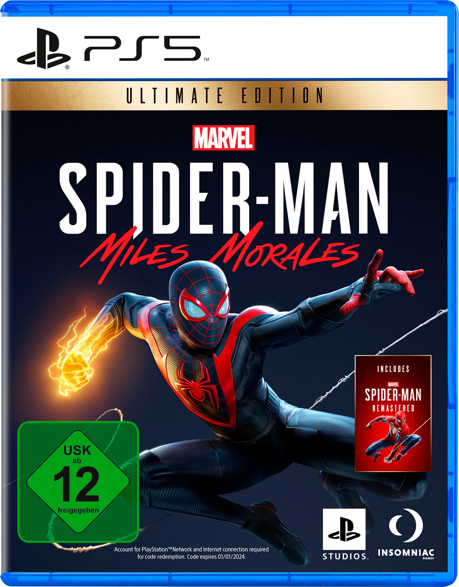 PlayStation 5 Spielesoftware »Marvel's Spider-Man: Miles Morales Ultimate Edition«