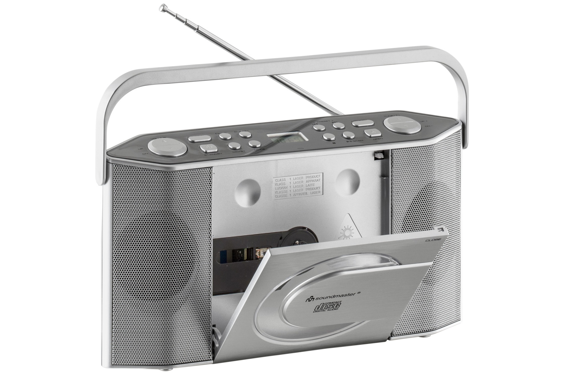 Radio-CD-Player, extra schmal