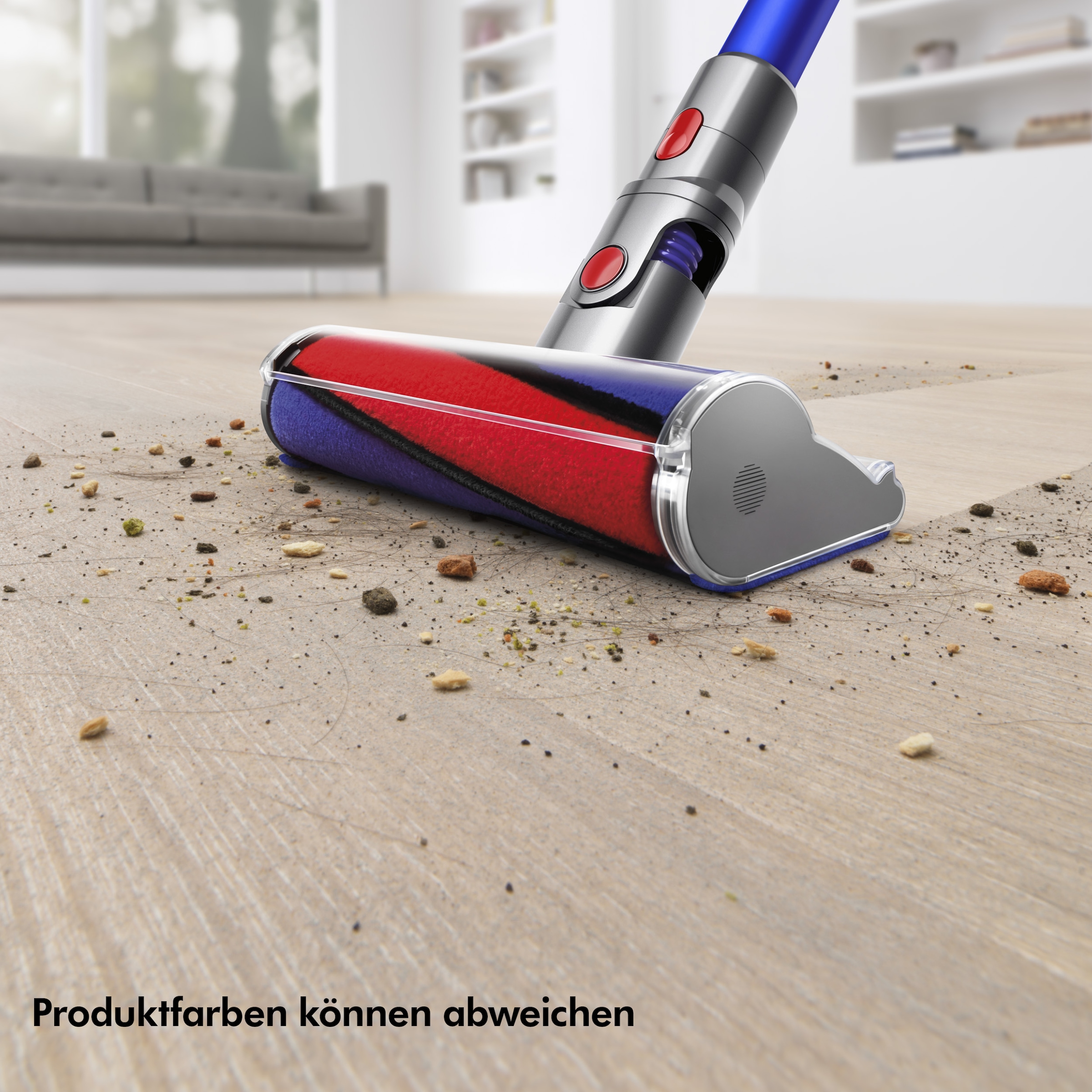 DYSON Akku-Hand-und Stielstaubsauger »V11™ Fluffy (Nickel/Rot)«