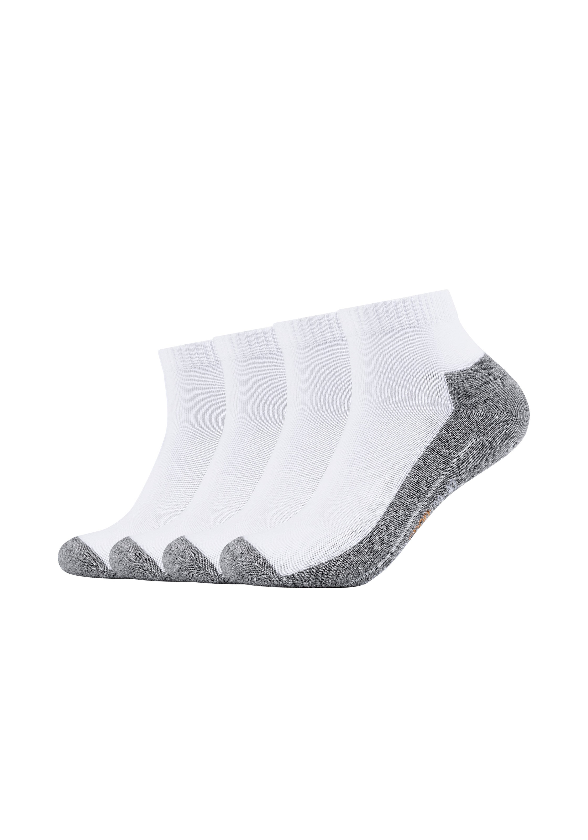 Sportsocken, (4er Pack), mit entlastender Halbplüschsohle