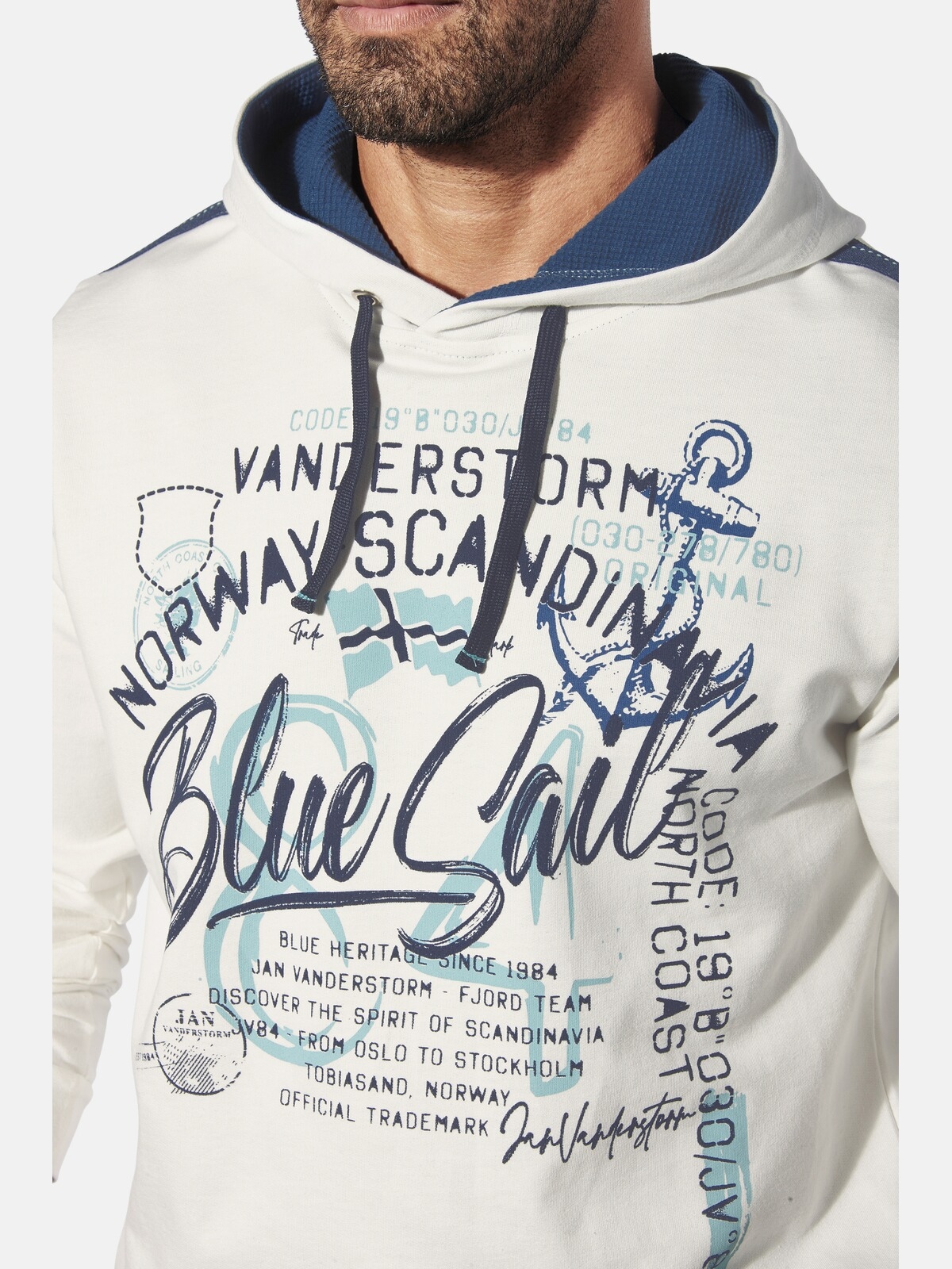 Jan Vanderstorm Sweatshirt »Sweatshirt PERKAN«, (1 tlg.)