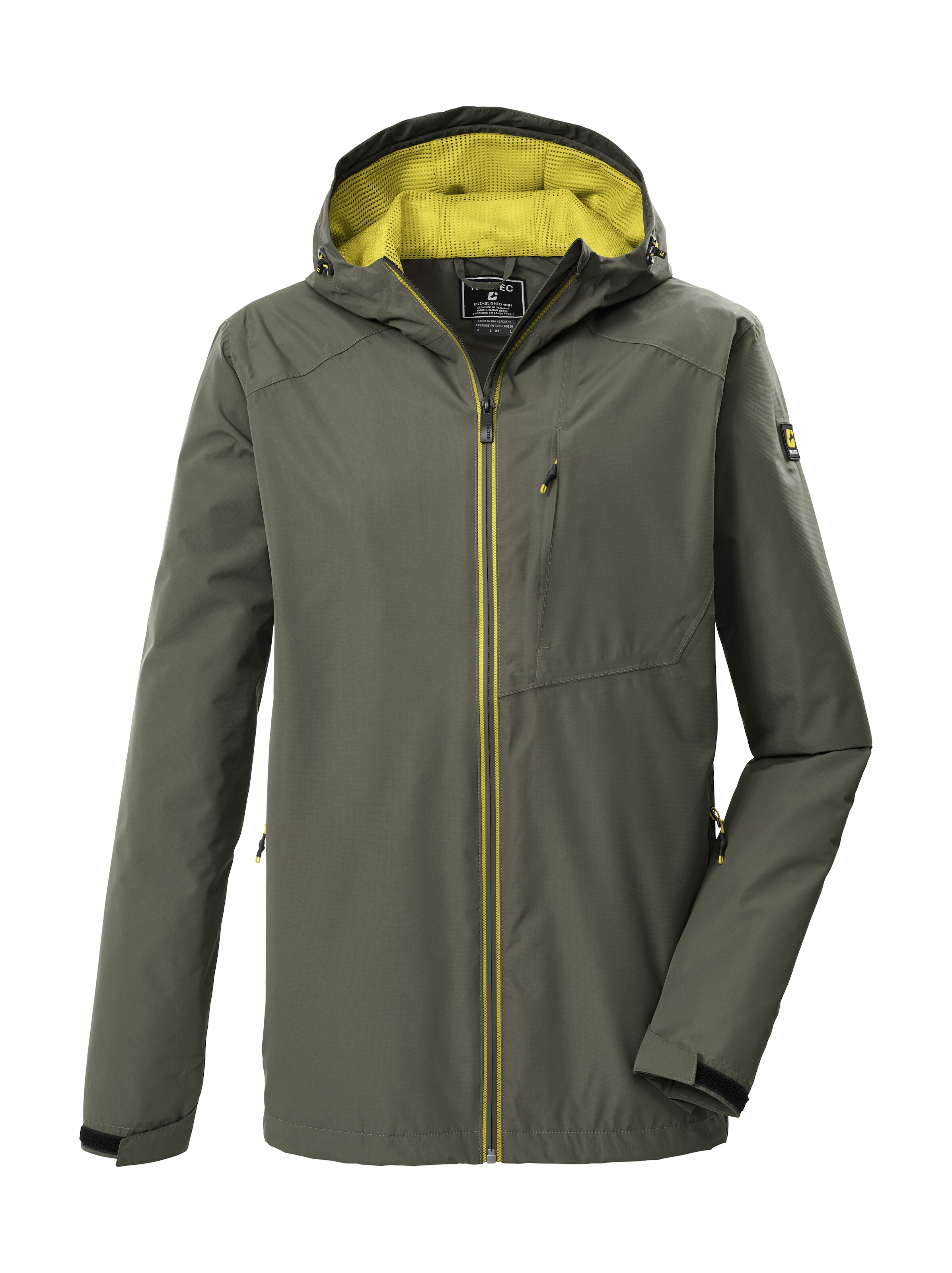 Killtec Funktionsjacke »KOS 56 MN JCKT« Leichte, wasserdichte Jacke, atmungsaktiv, kompakt verstaubar