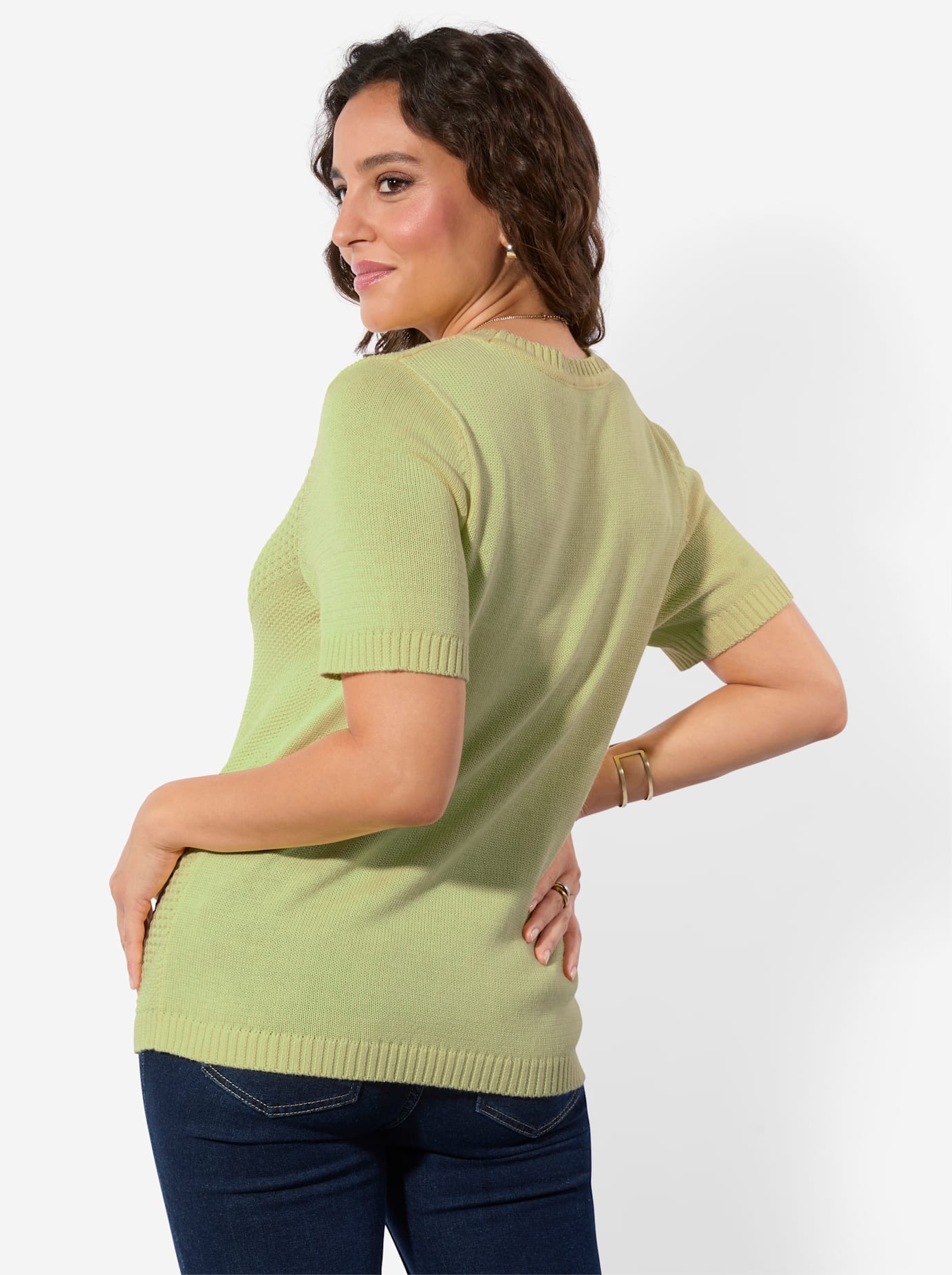 Casual Looks Kurzarmpullover »Kurzarm-Pullover«