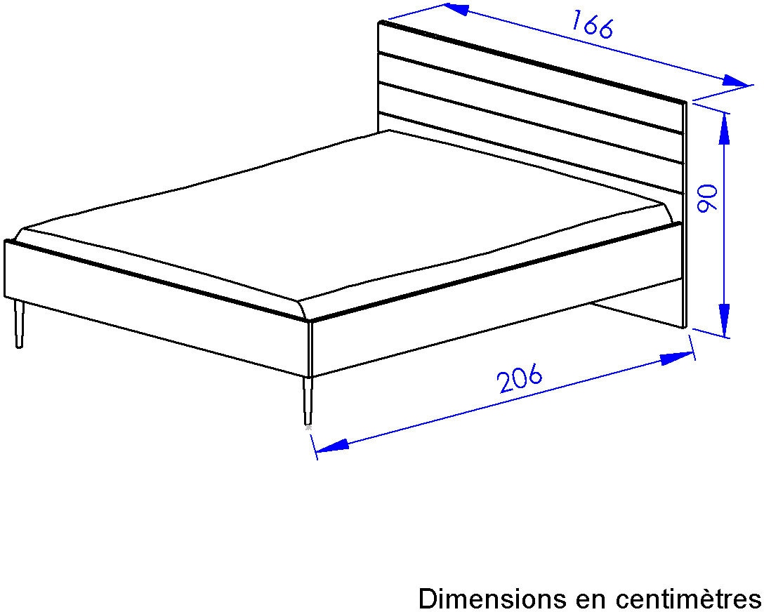 Gami Kinderbett »Bett 120 bzw. 140 bzw. 160 / 200«, (1 tlg.)