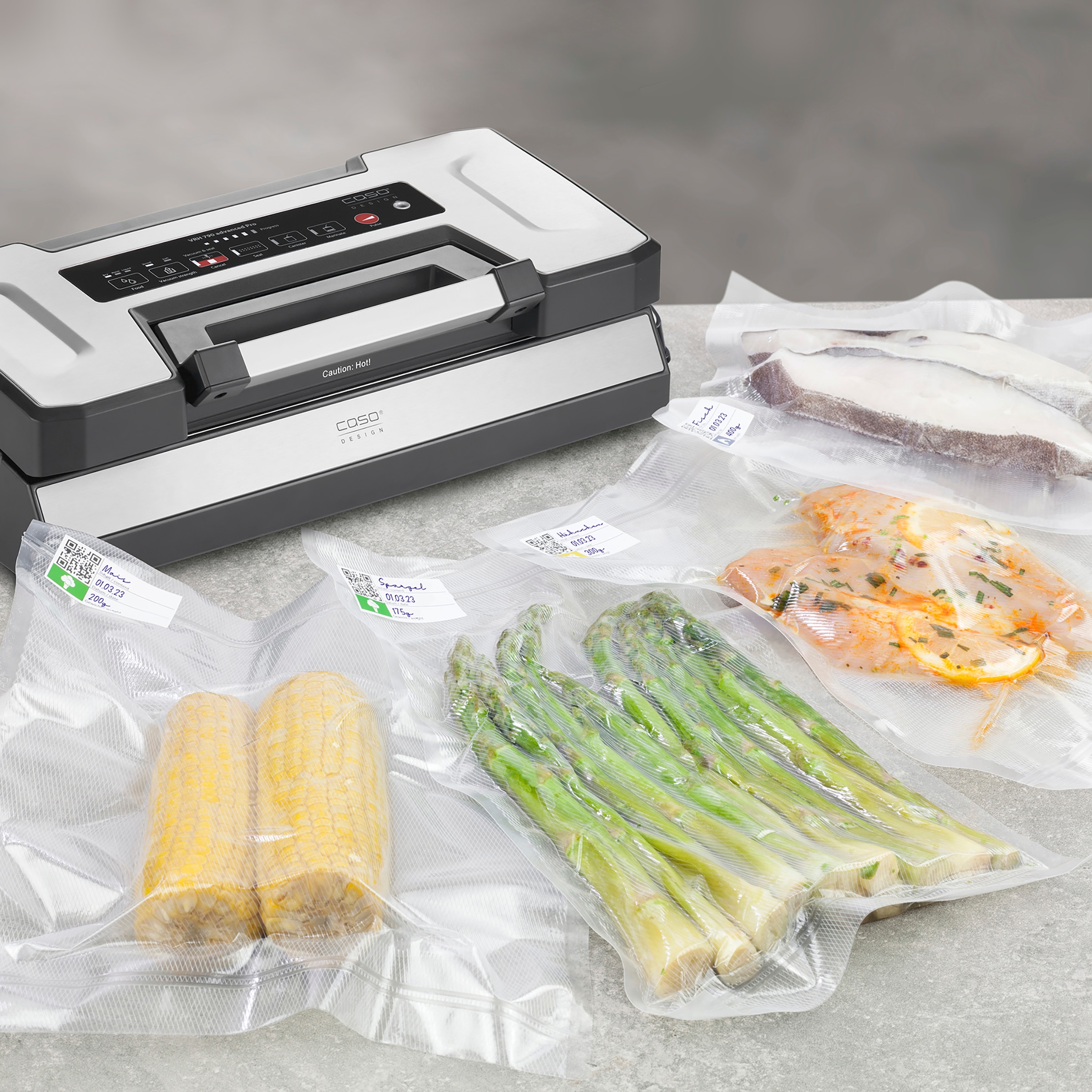 Caso Vakuumierer »1528 CASO VRH 790 advanced Pro« Rollenbreite 30 cm 130 W