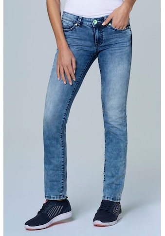 SOCCX Slim-fit-Jeans »RO:MY«, mit toller Sun Used Waschung kaufen