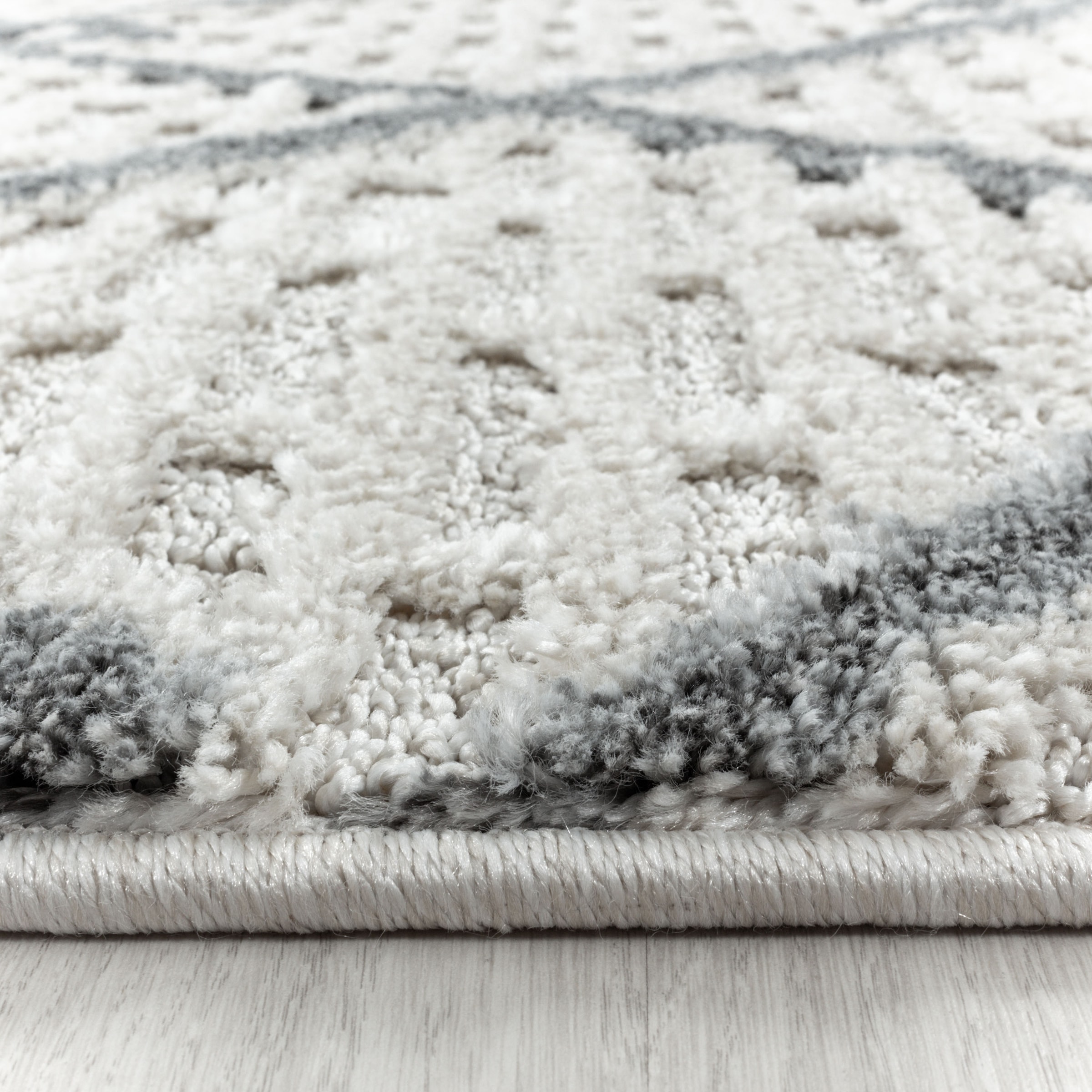 Ayyildiz Teppiche Teppich »PISA 4701«, rechteckig, 20 mm Höhe, Läufer, Hoch Tief Struktur, Wohnzimmer,Schlafzimmer