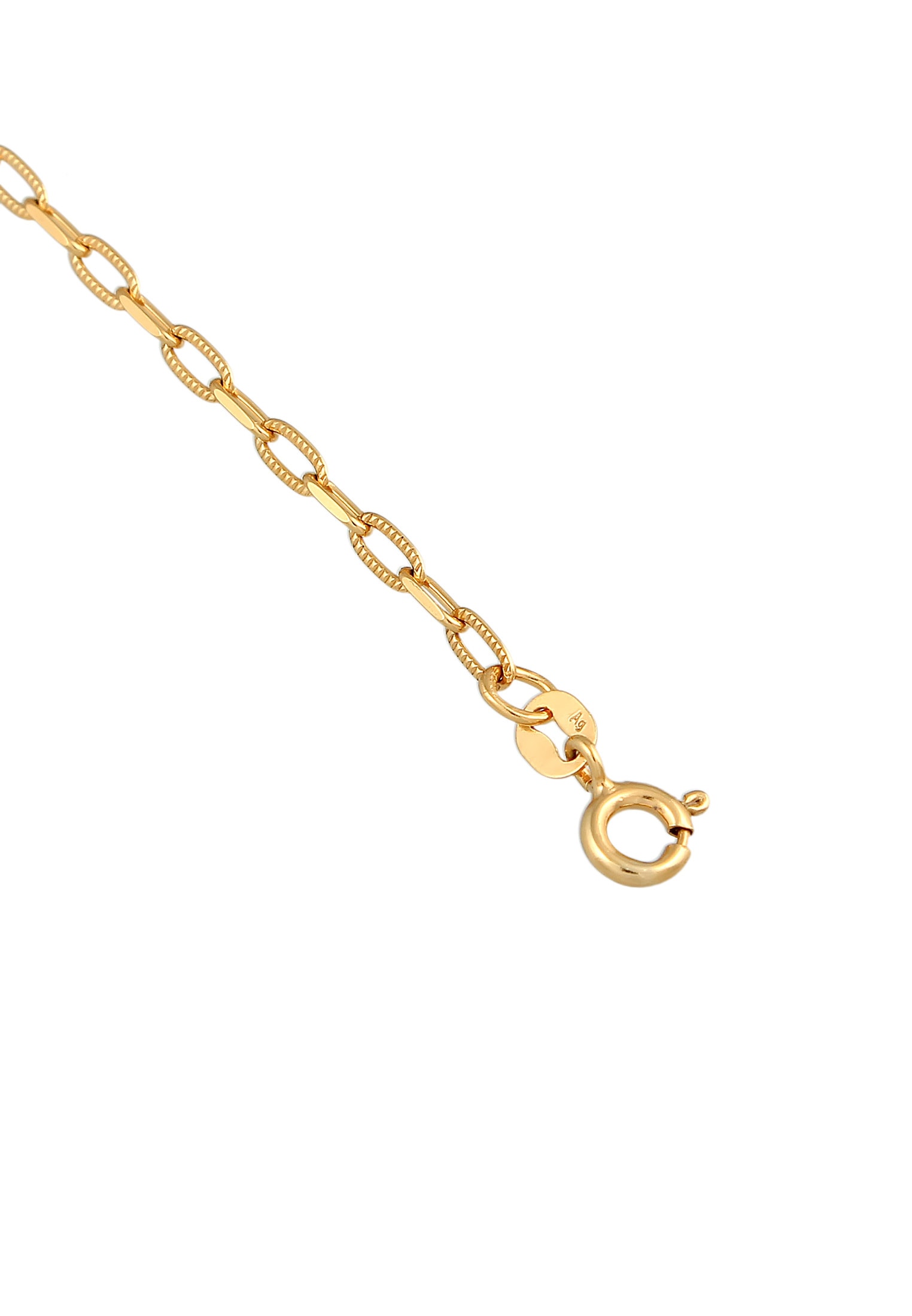 Elli Fußkette »Fußschmuck Basic Gliederkette 925 Silber«