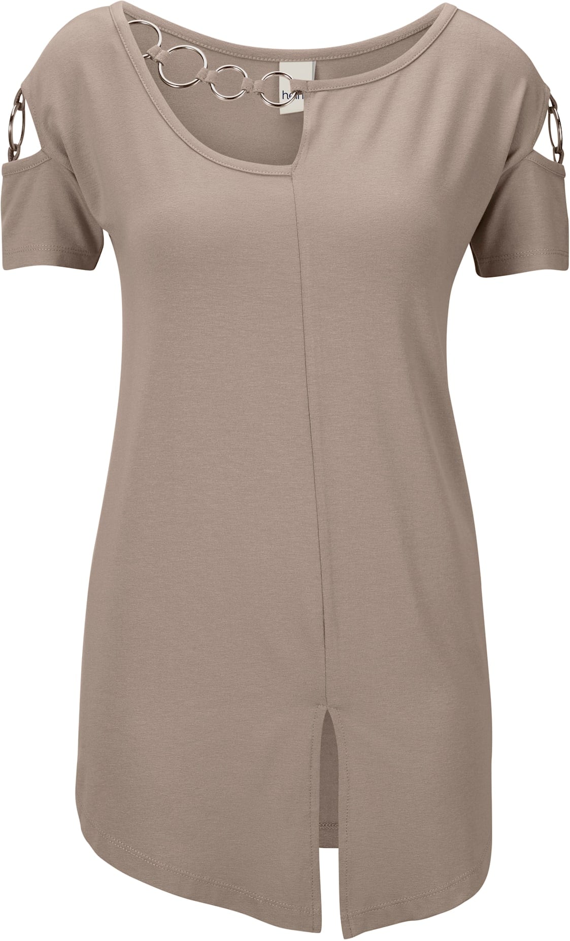 heine Rundhalsshirt »Shirt«, (1 tlg.)