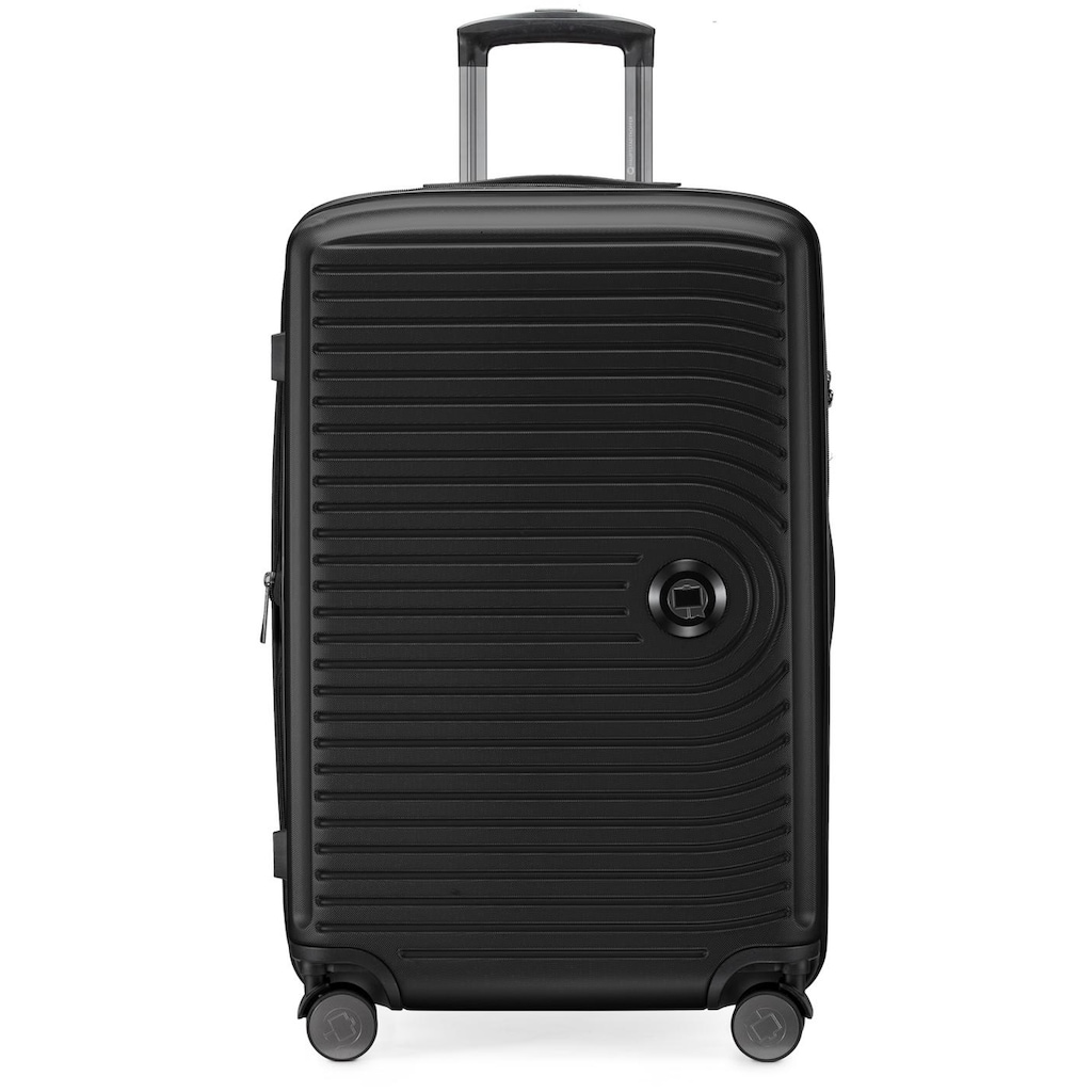 Hauptstadtkoffer Hartschalen-Trolley »Mitte, schwarz, 68 cm«, 4 Rollen