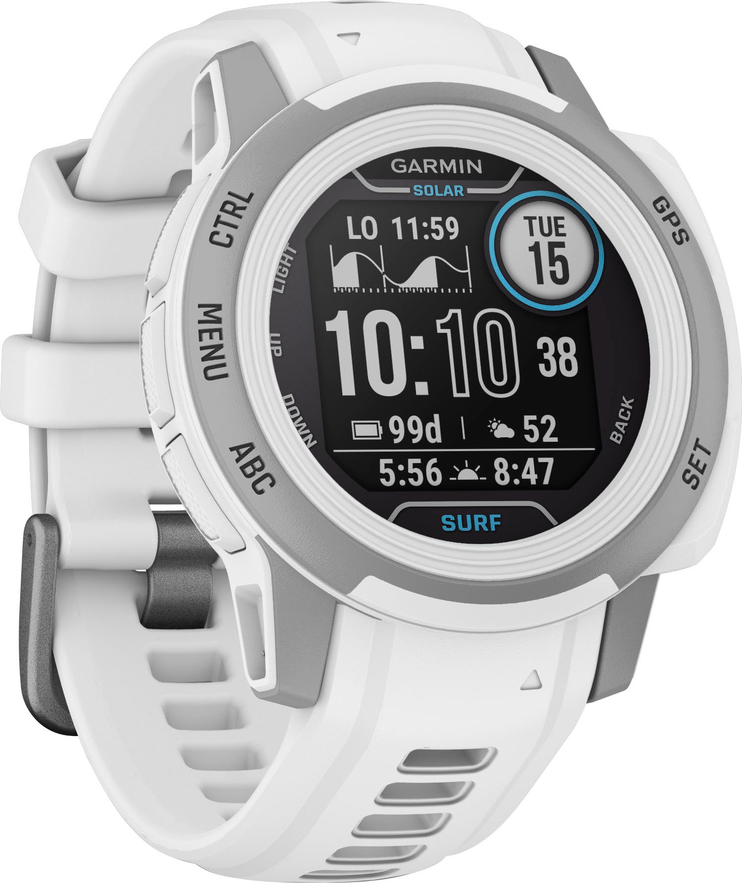 Garmin Smartwatch »INSTINCT 2S SOLAR SURF EDITION«, (Garmin)