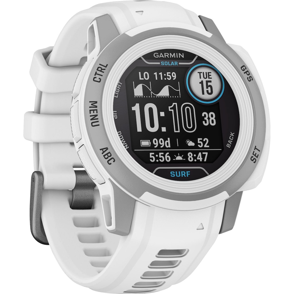 Garmin Smartwatch »INSTINCT 2S SOLAR SURF EDITION«, (Garmin)