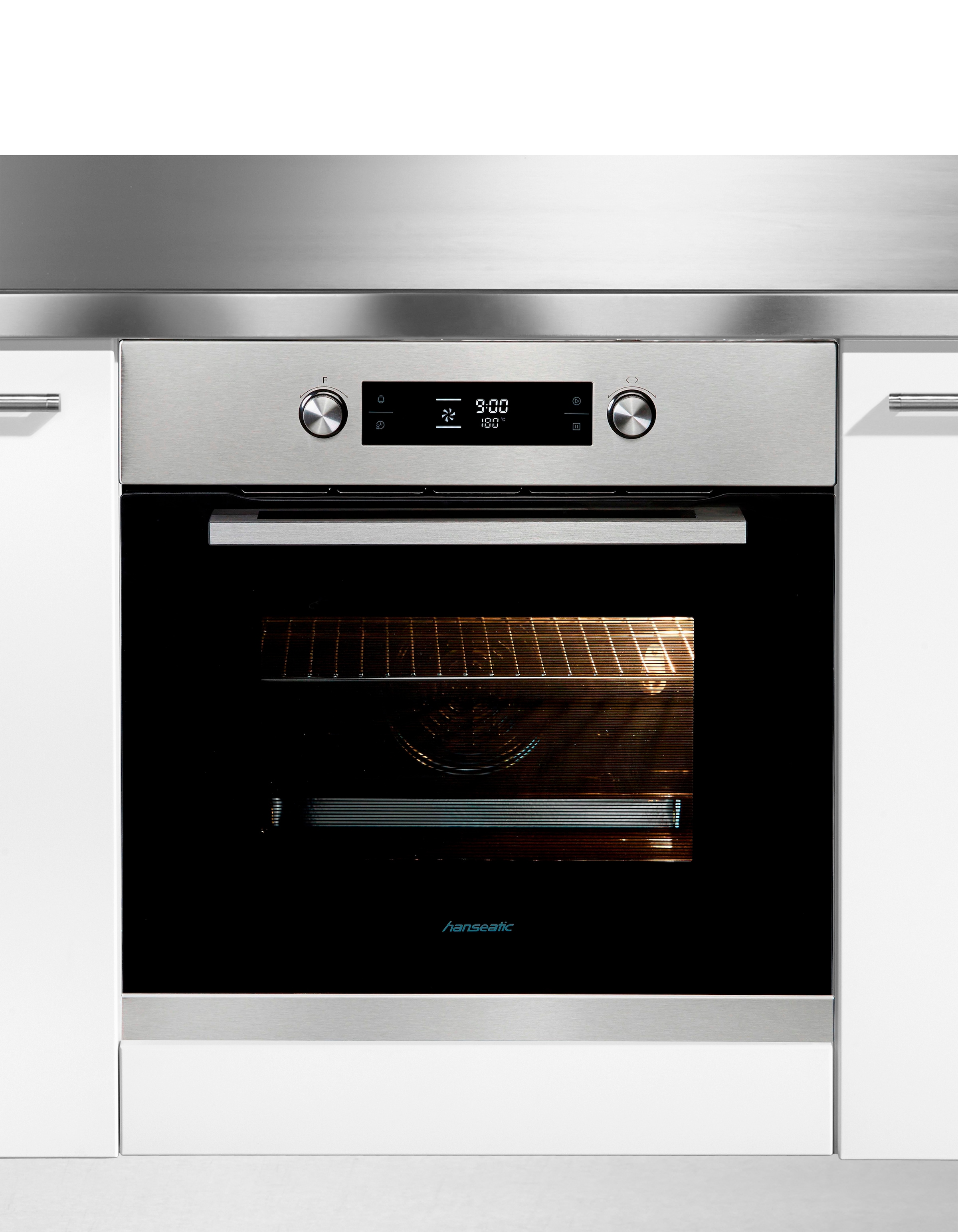 Hanseatic Backofen-Set »65M90E3-E11B200«, mit 2-fach-Teleskopauszug