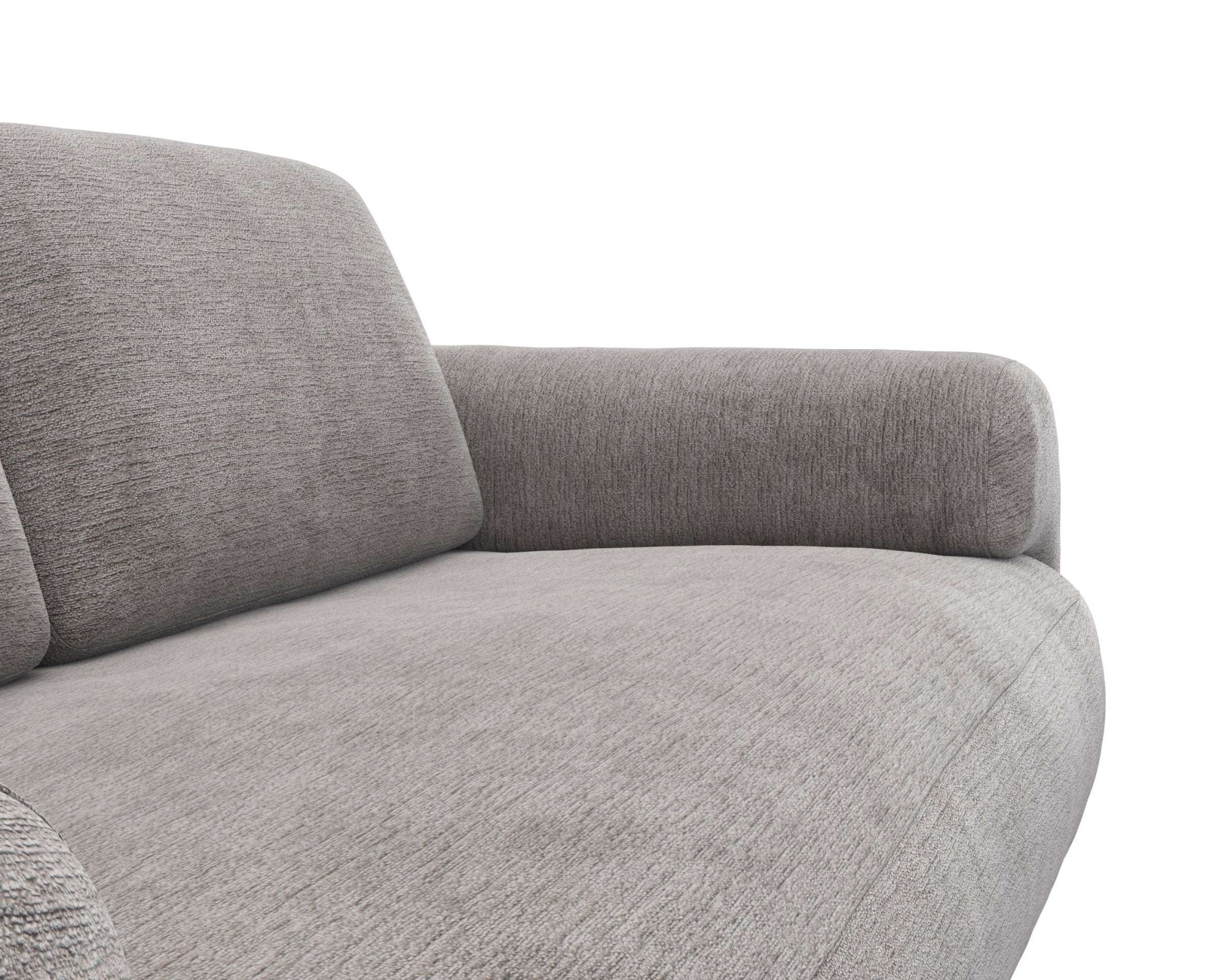 FLEXLUX 2,5-Sitzer »Molino Designsofa, Polstersofa, Einzelsofa, Couch«, Kaltschaum & Stahl-Wellen für erstklassigen Sitzkomfort, Füsse Schwarz