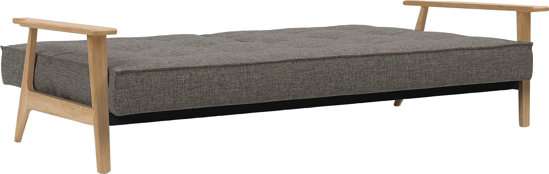 INNOVATION LIVING ™ Schlafsofa »Splitback Frej, Dauerschlafsofa, bequem mit Federkernunterfederung«, mit stabilen Armlehnen, in skandinavischem Design