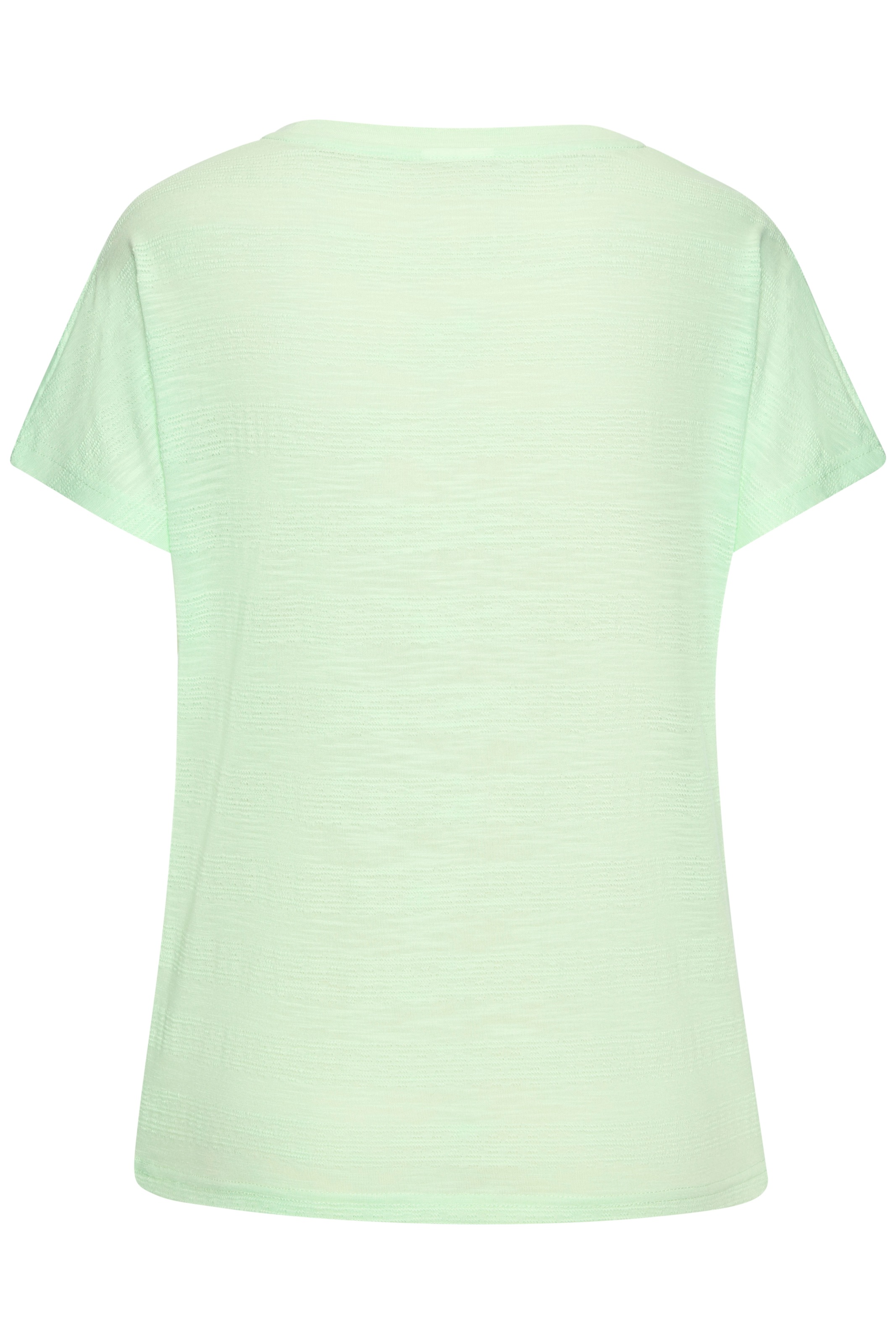 Vivance T-Shirt »mit modischer Strukturoptik«, (2er-Pack), aus pflegeleichter Qualität mit Baumwolle
