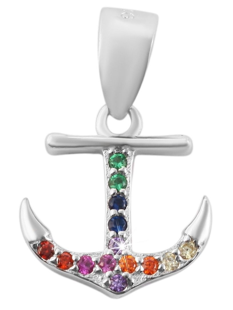 Adelia´s Kettenanhänger »Damen Anhänger aus 925 Silber mit Zirkonia«