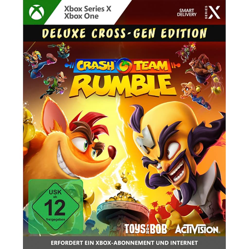 ACTIVISION BLIZZARD Spielesoftware »Crash Team Rumble - Deluxe Edition«, Xbox One-Xbox Series X