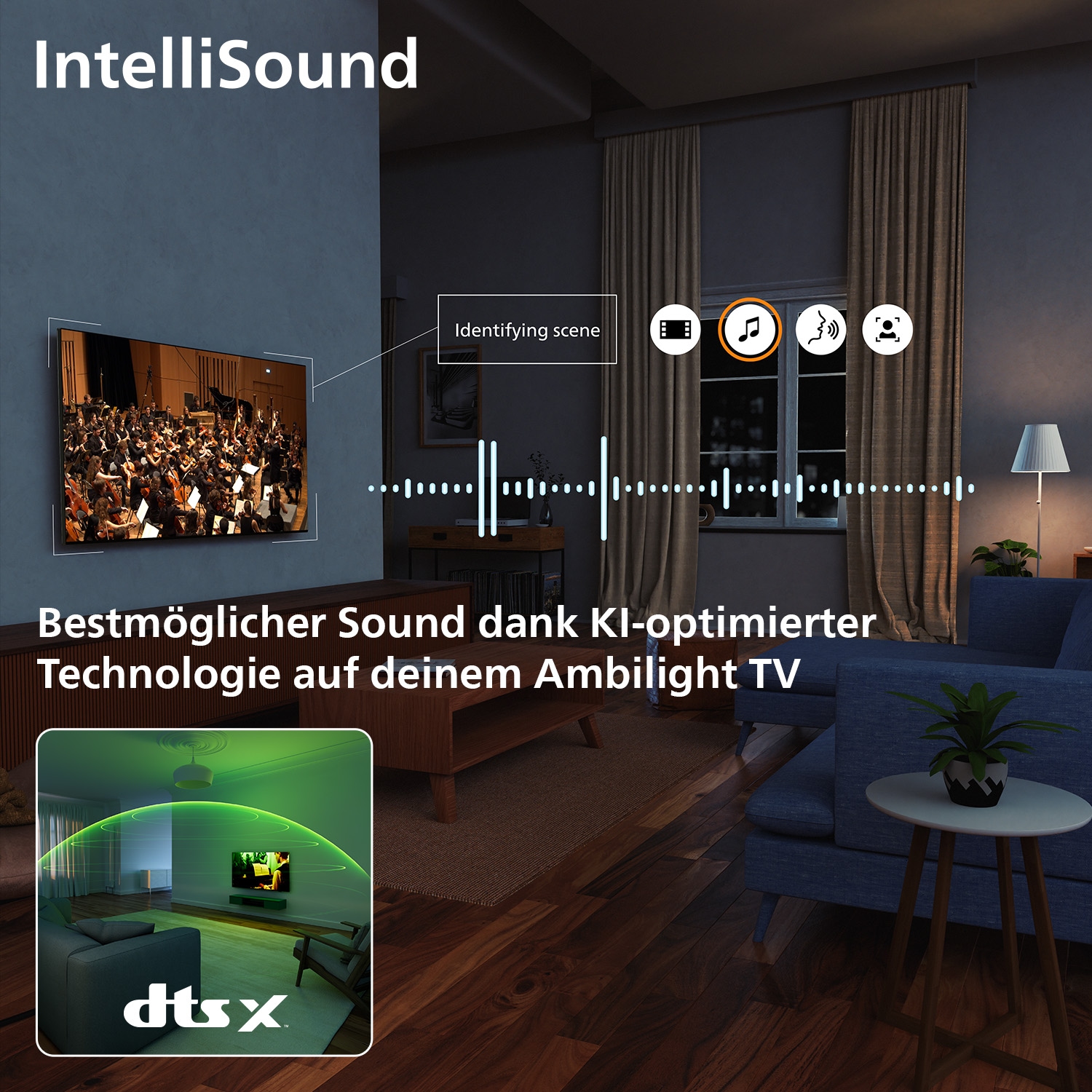 Philips QLED-Fernseher »43PQS7801/12« 108 cm/43 ″ Smart-TV