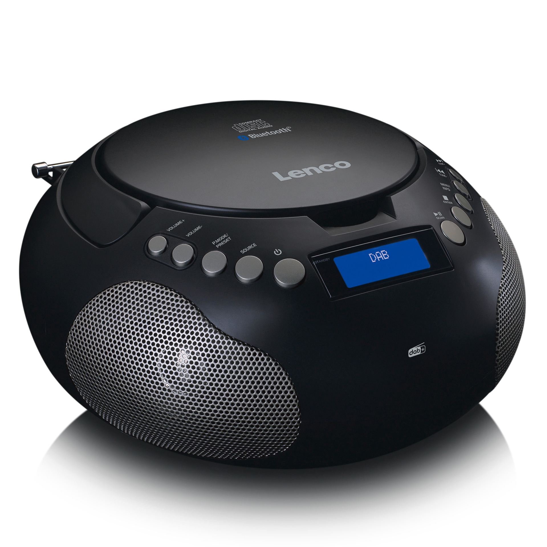 Lenco Digitalradio (DAB+) radio »SCD-341BK - jetzt online und OTTO bei DAB+/ FM Boombox mit Bluetooth«