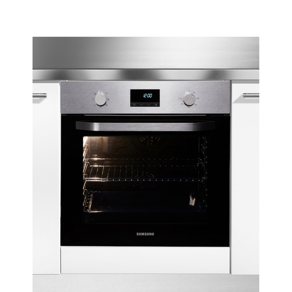 Samsung Einbaubackofen »NV70K1340BS/EG«, NV70K1340BS, mit Teleskopauszug nachrüstbar, katalytische Reinigung