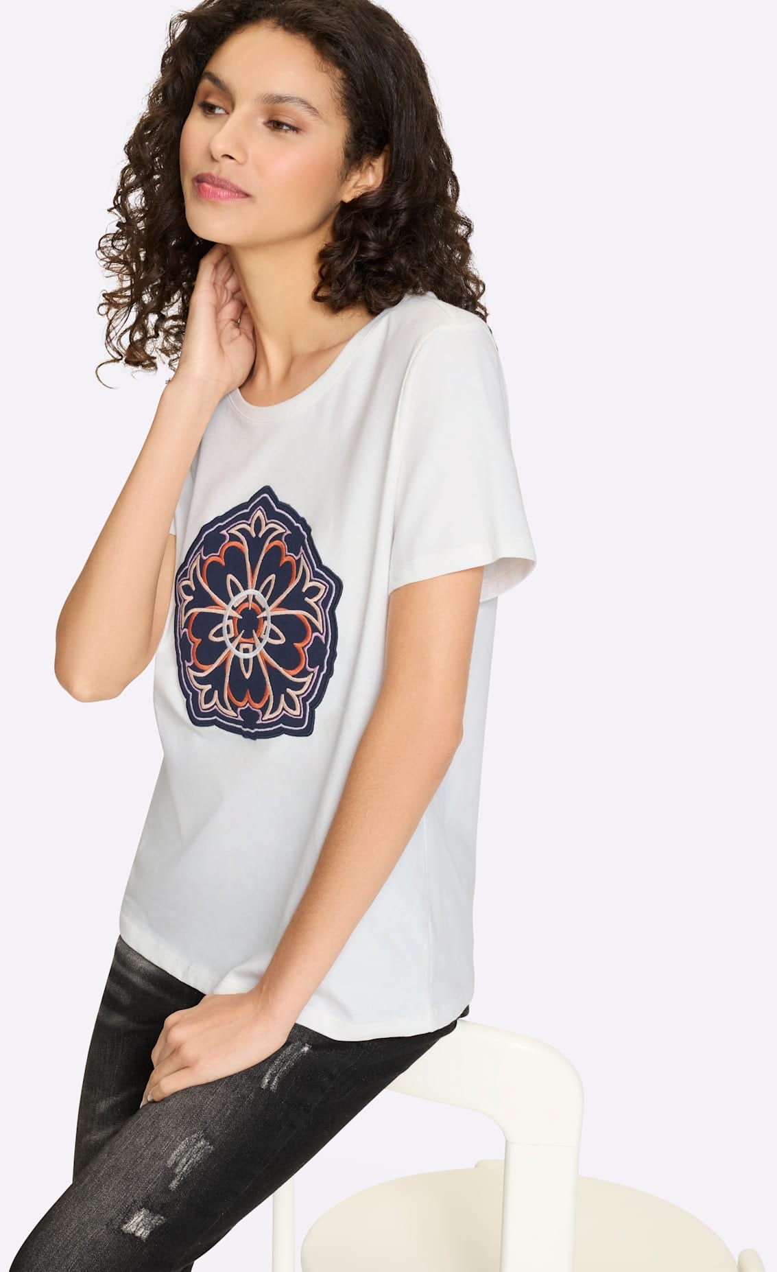 heine T-Shirt »T-Shirt« 1 tlg.