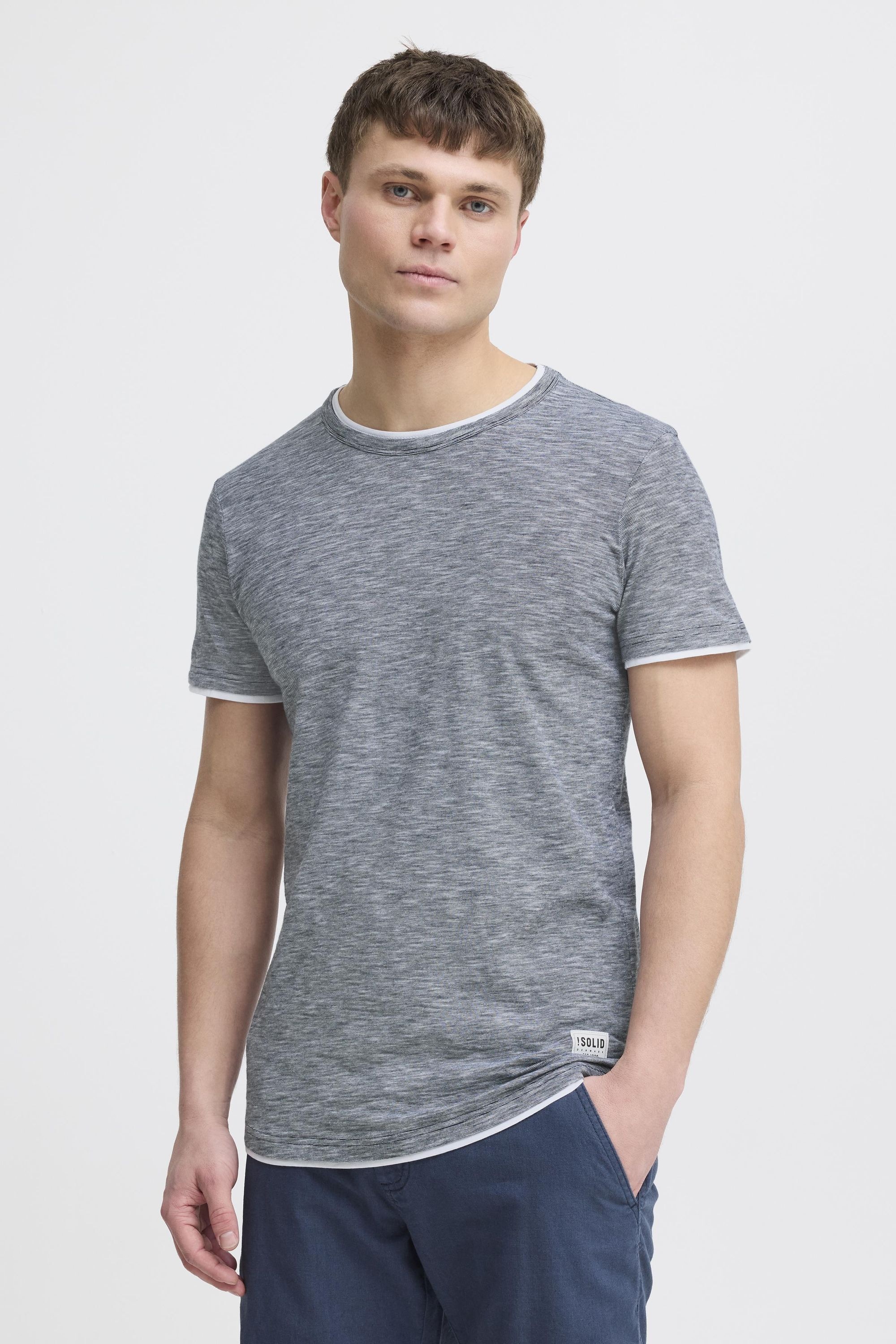 !Solid Rundhalsshirt »Rundhalsshirt SDRigos«