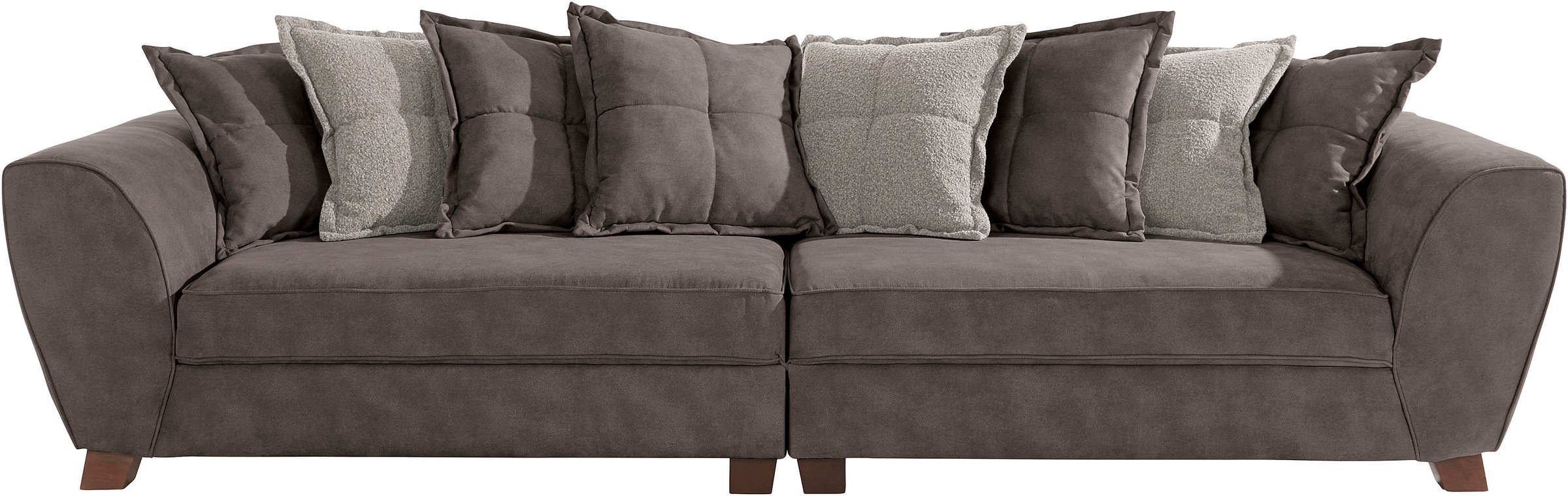 Timbers Big-Sofa »Fairfield Pond«, mit vielen losen Kissen, B/T/H: 306/95/90 cm