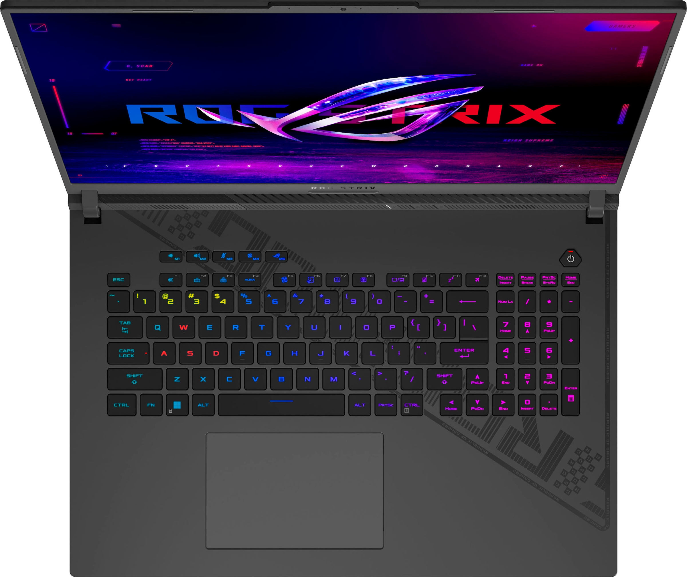 Asus Gaming-Notebook »ROG Strix G814JV-N5010W i7-13650HX«, 45,7 cm, / 18 Zoll, Intel, Core i7, GeForce RTX 4060, 1000 GB SSD