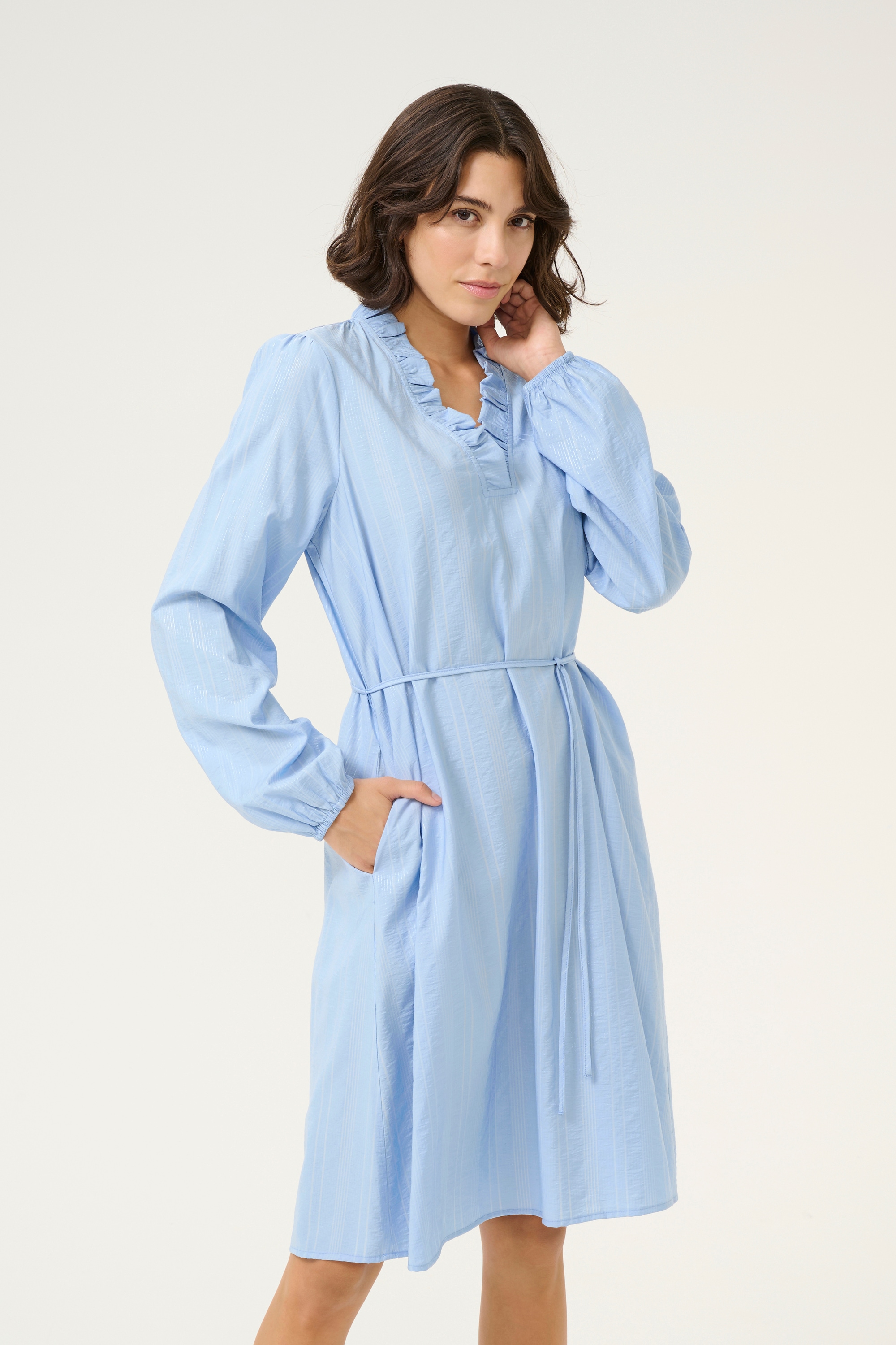 KAFFE Midikleid »Kleid KAsanni«