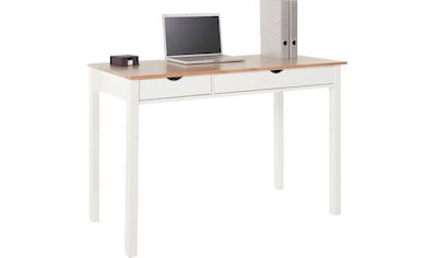 INOSIGN Schreibtisch »Gava«, massives Kiefernholz, für das home office, Laptoptisch... kaufen