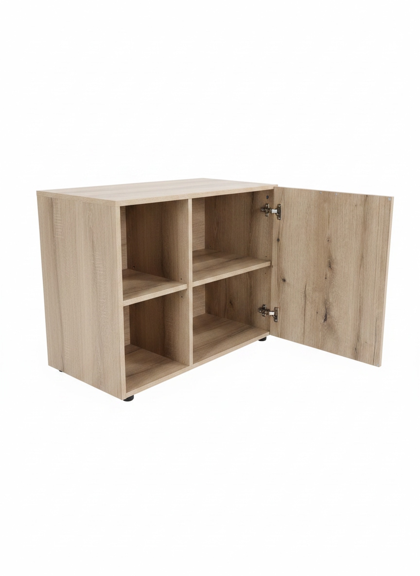 OTTO home Waschbeckenunterschrank »Baltrum« Breite 80 cm dekorative Lamellenoptik