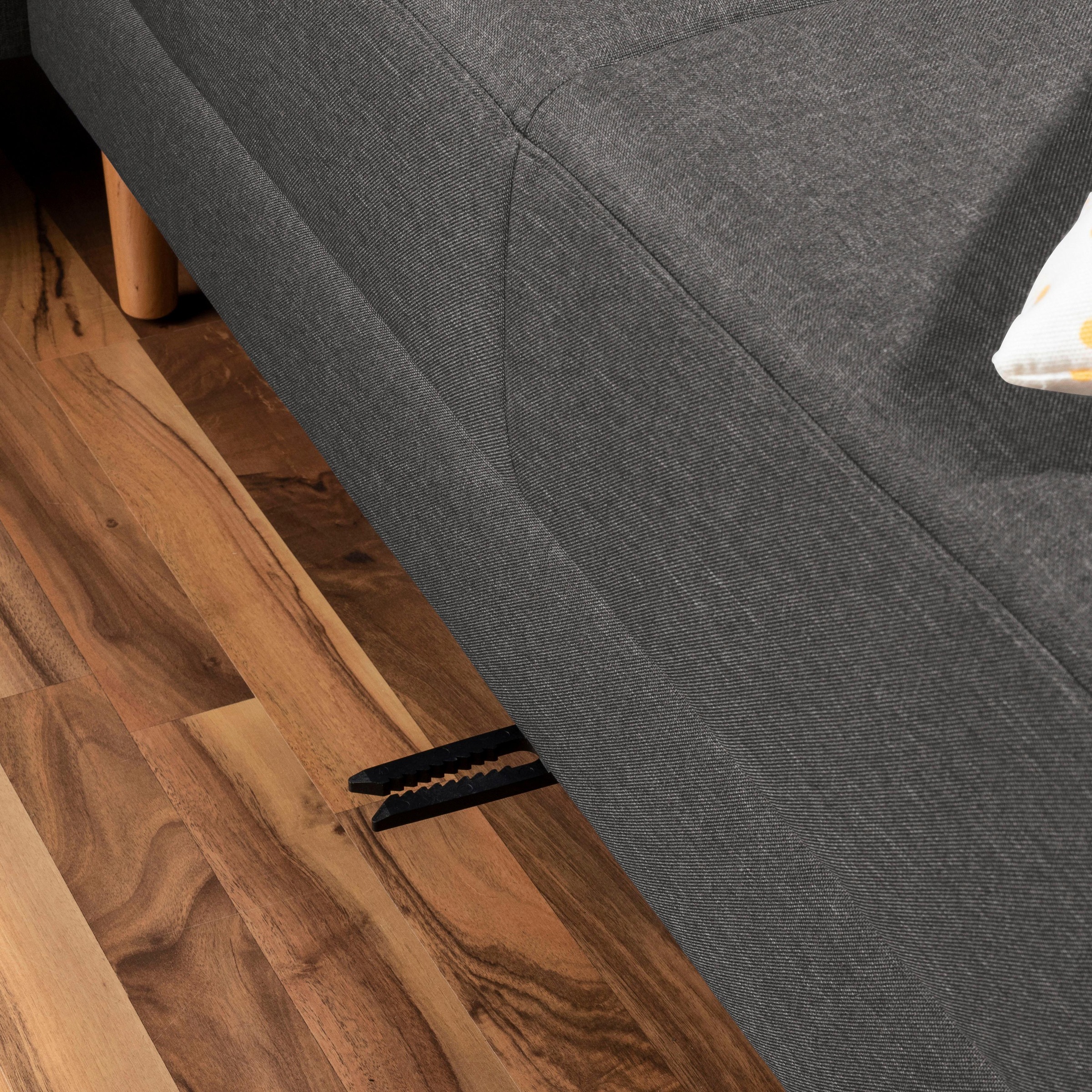 Max Winzer® Ecksofa »Just Chill«, Schlafsofa mit Recamiere, Rückenverstellung, inklusive Stauraumhocker