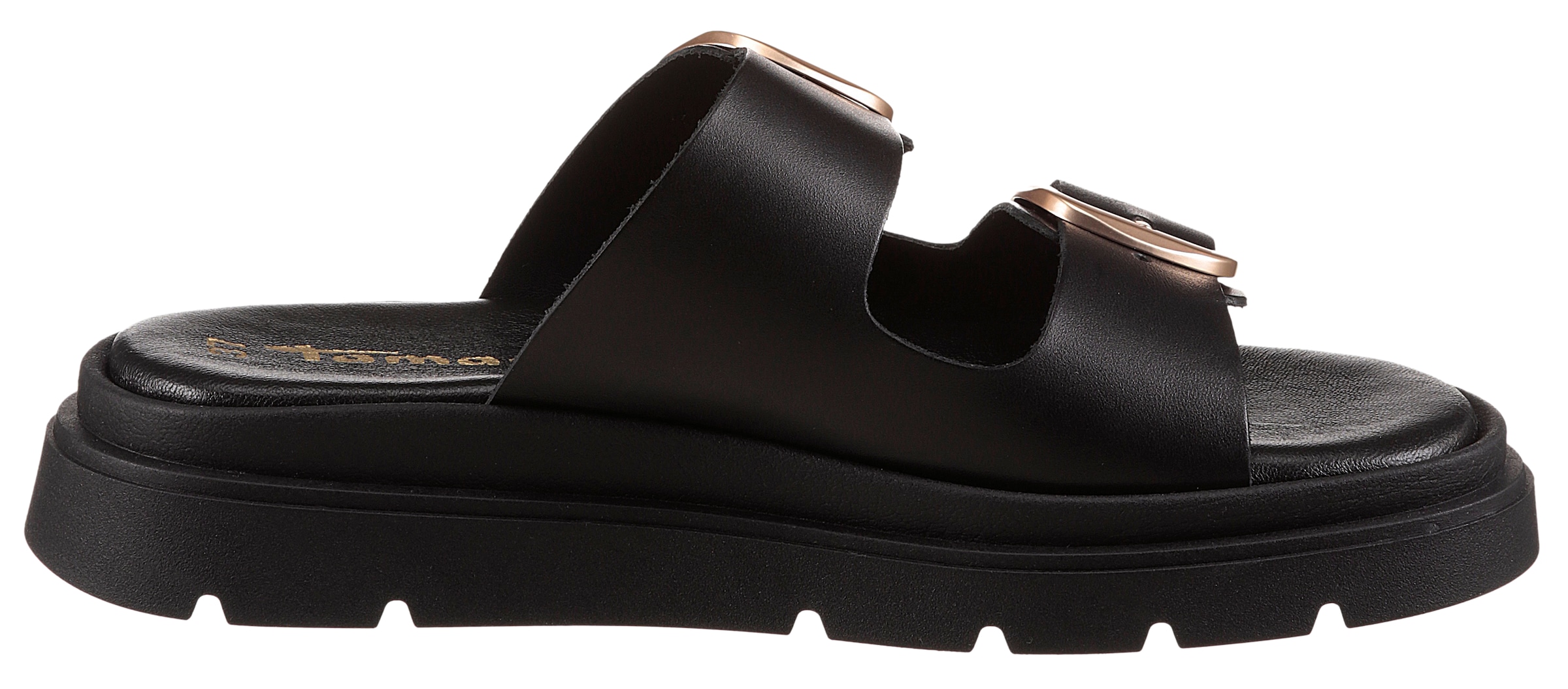 Tamaris Pantolette, Keilabsatz, Plateau, Sommerschuh, mit Touch It-Ausstattung