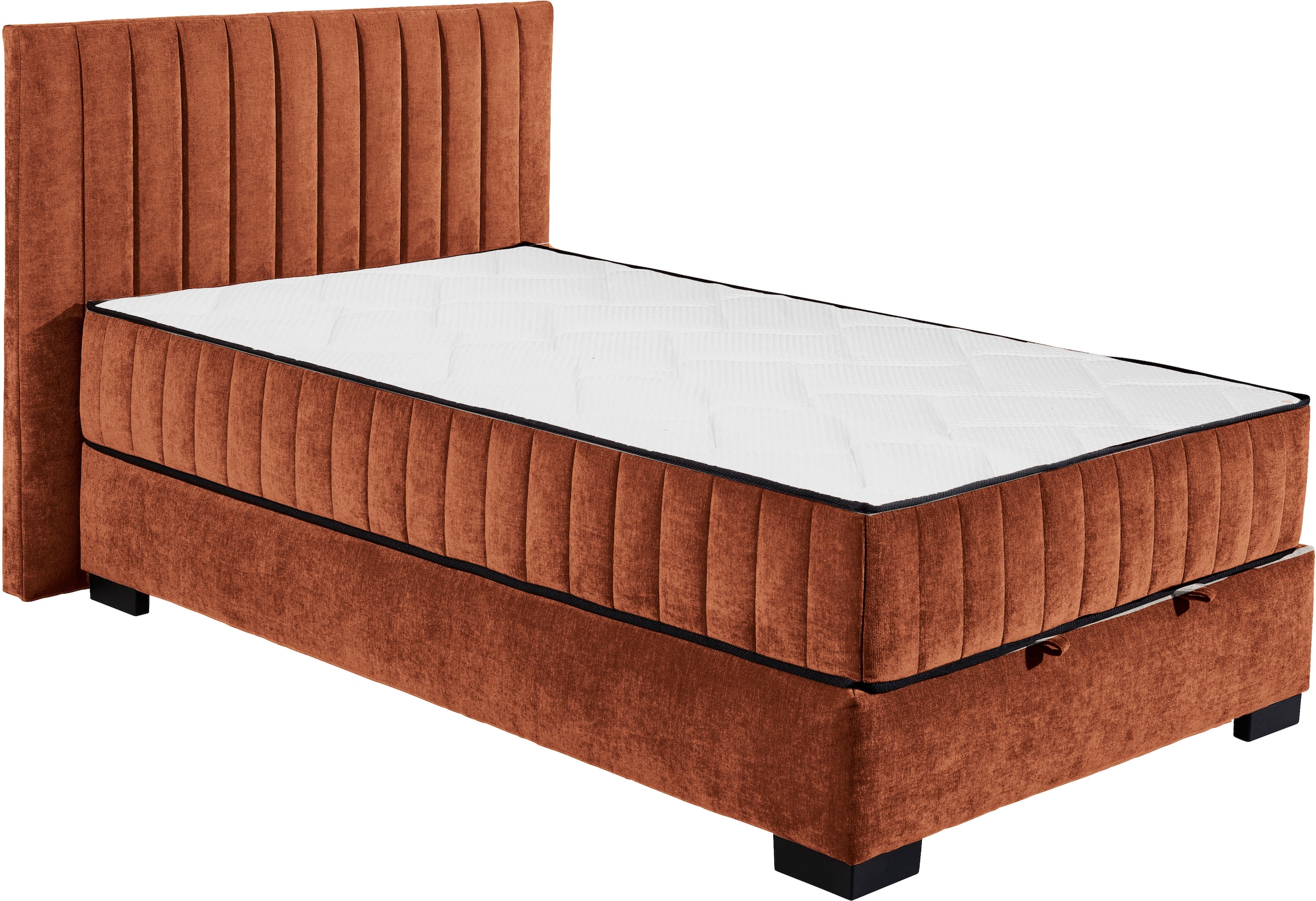 ED EXCITING DESIGN Boxbett »Nagol« mit Bettkasten, mit Wendematratze, erhältlich in verschiedenen Breiten