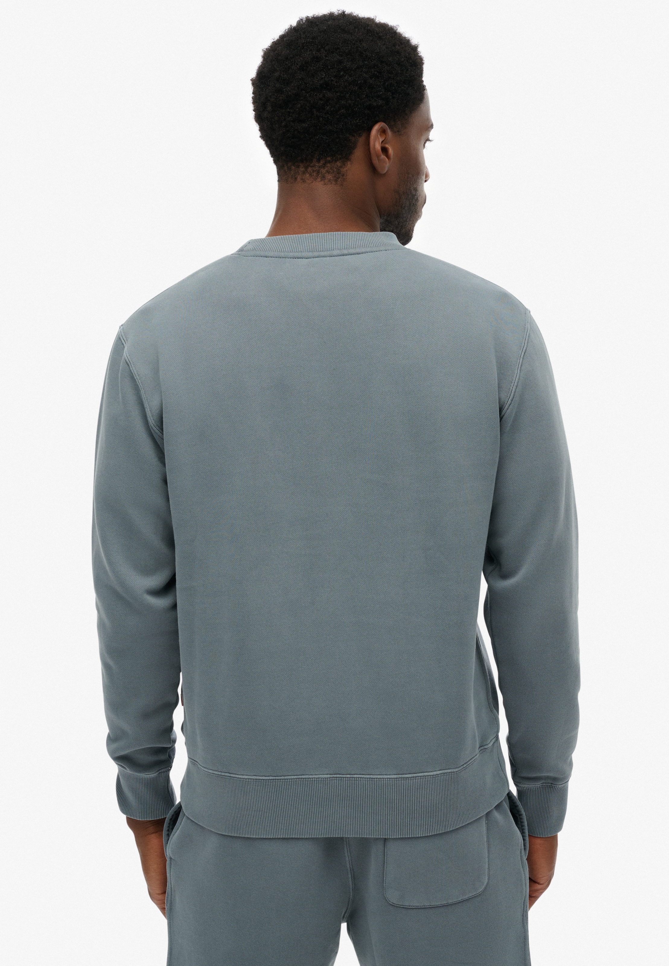 Superdry Sweatshirt »MICRO LOGO CREW«, mit Micro-Marken-Logo
