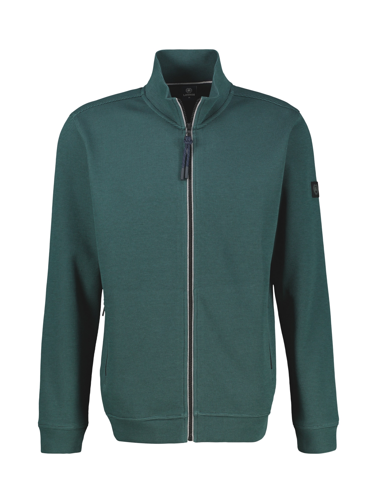 LERROS Sweatjacke »Jacke aus Baumwollmix mit Taschen«